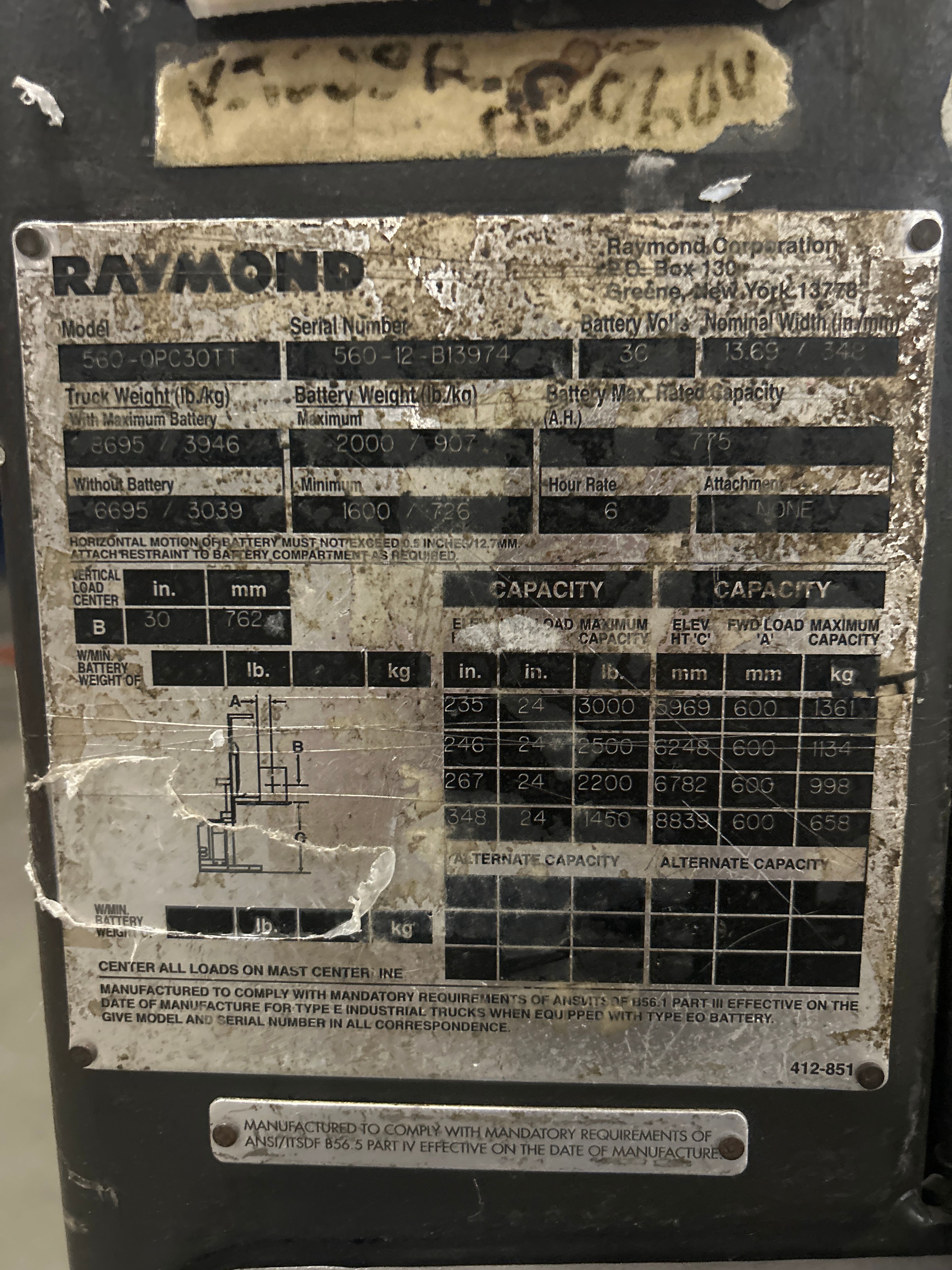 Raymond Order Picker - Wire Guided - Document 2