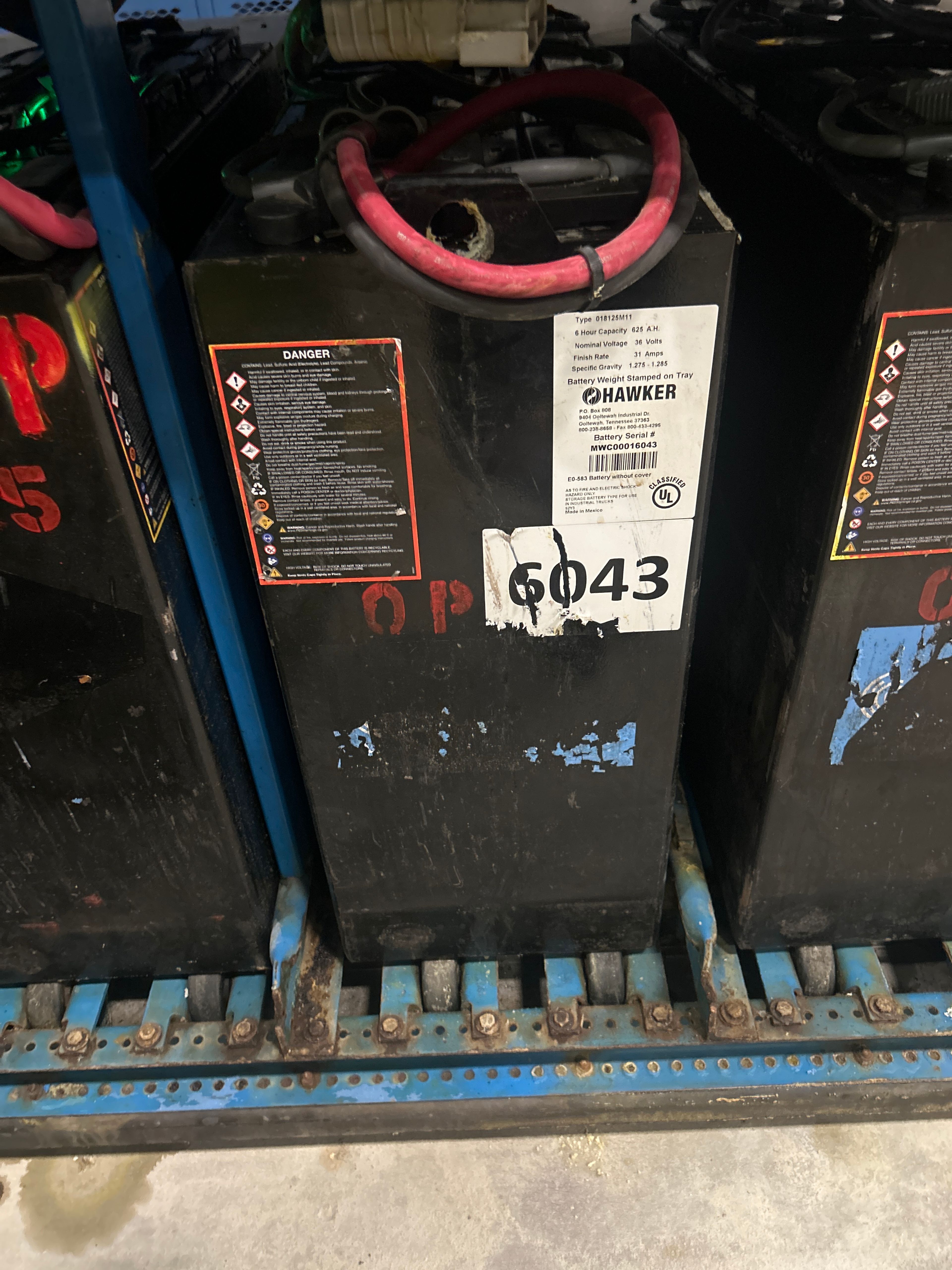 36 Volt Enersys Battery