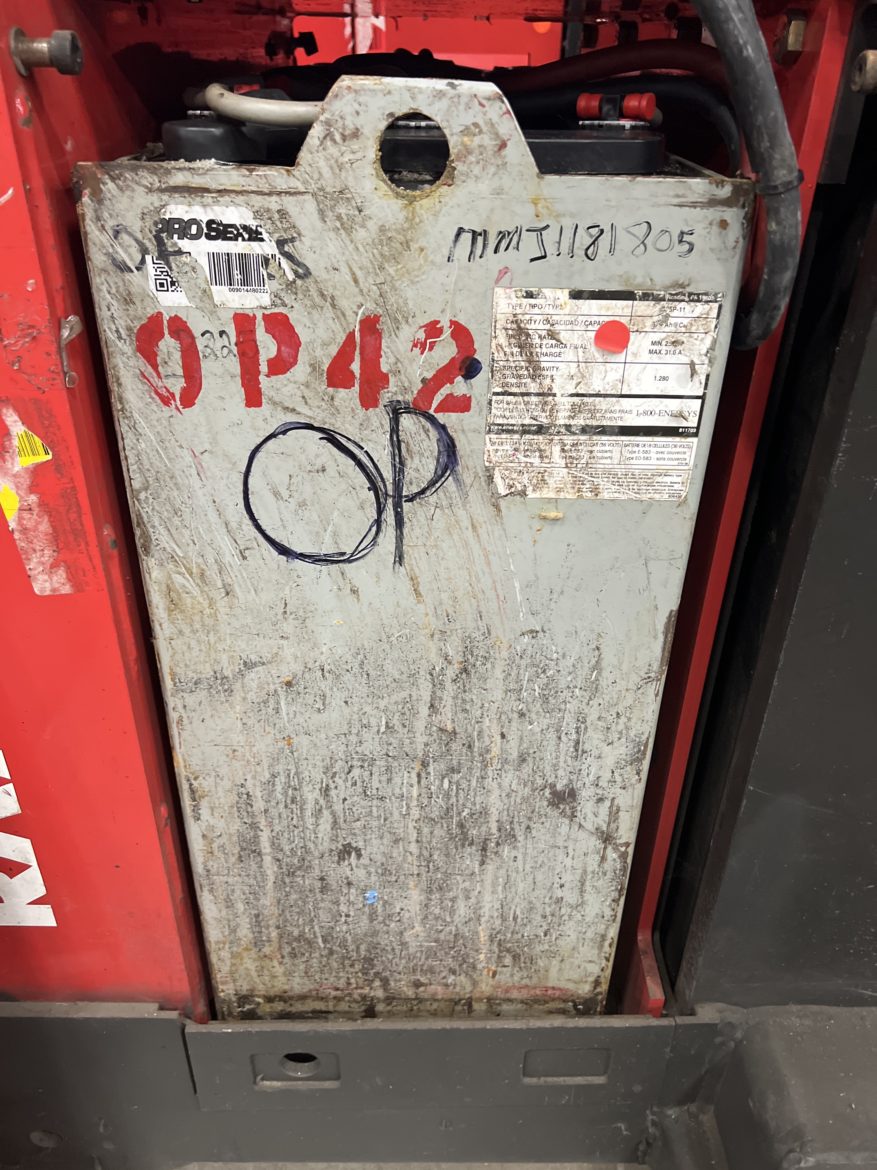 36 Volt Enersys Battery