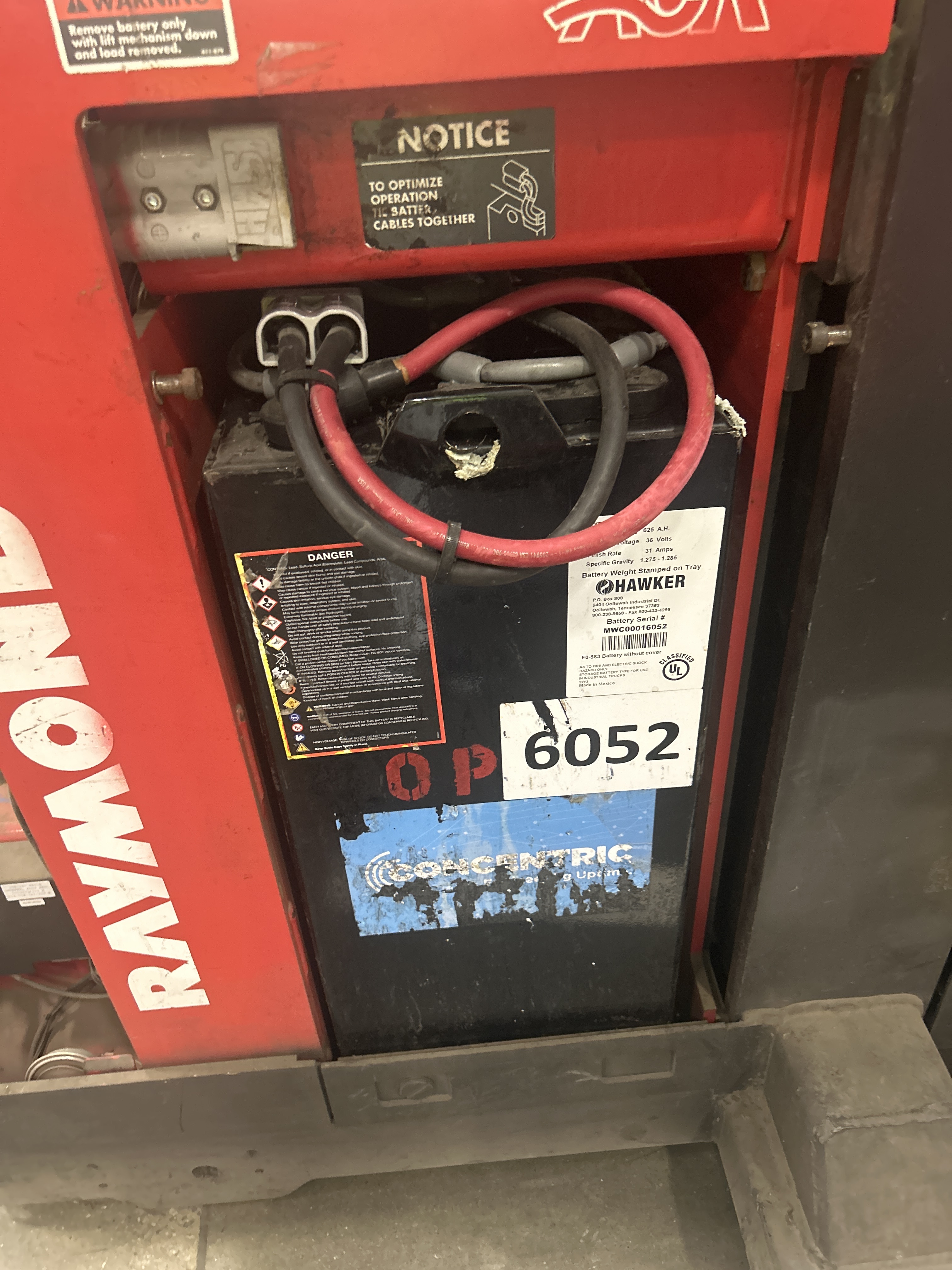 36 Volt Enersys Battery