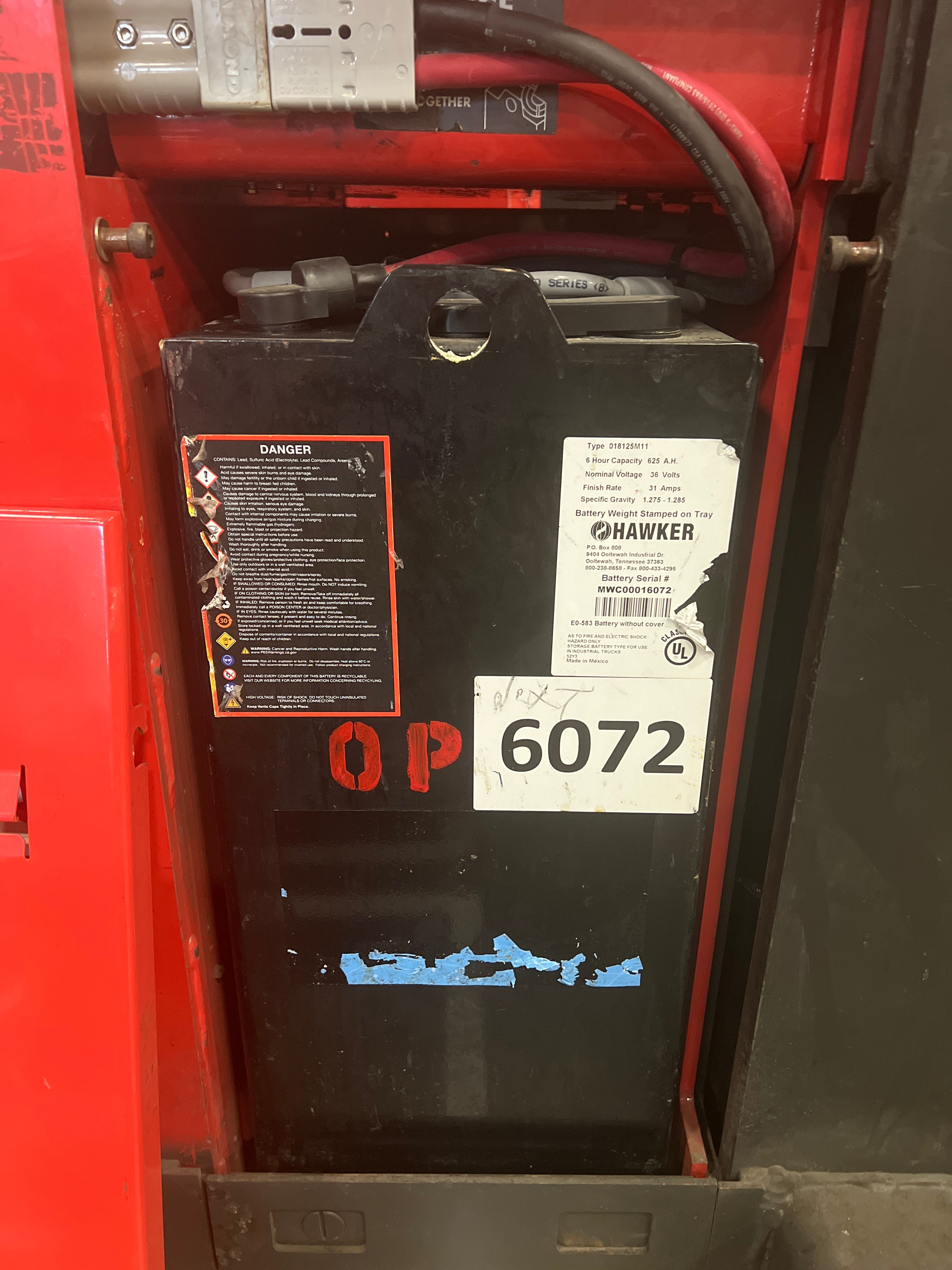 36 Volt Enersys Battery