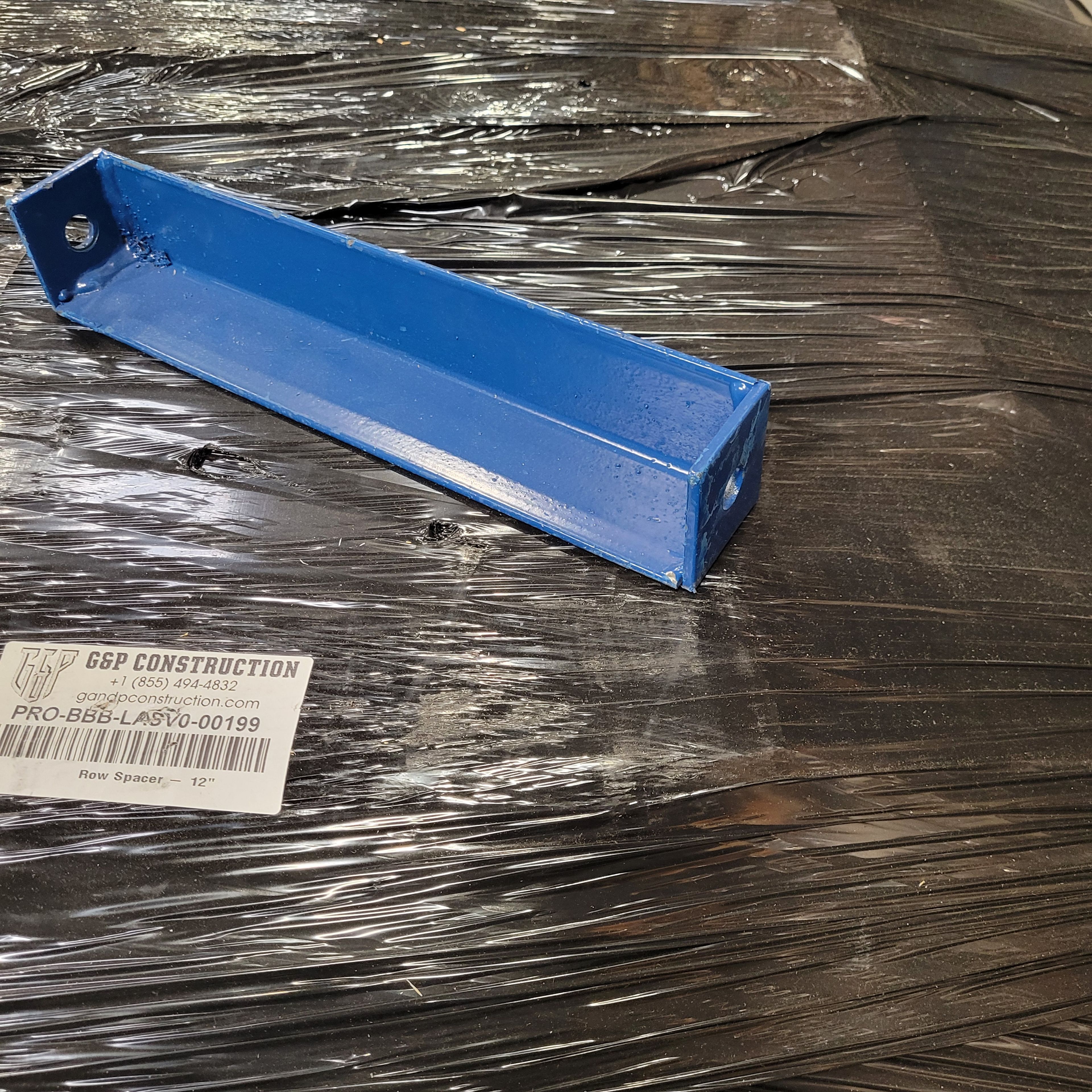 Row Spacer - 12"x 2" - Document 1