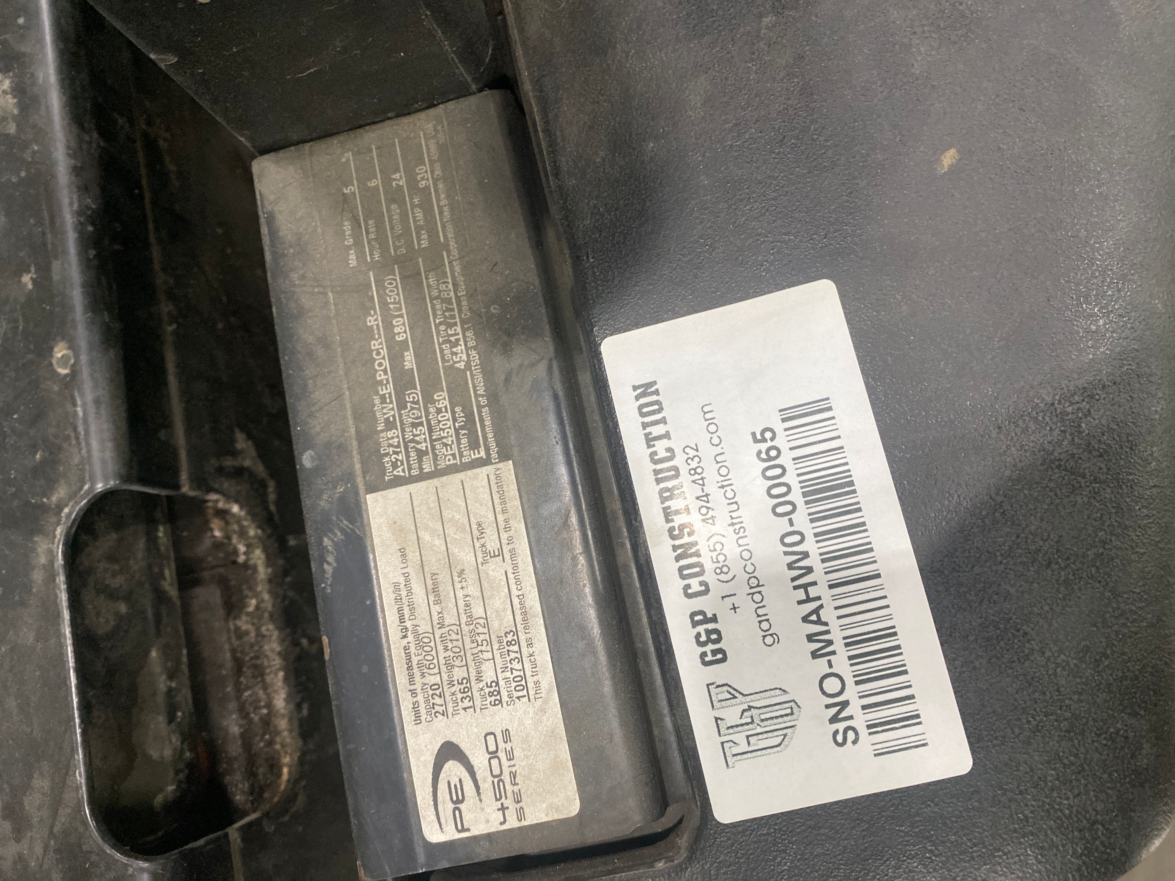 Crown Walkie Rider Single Pallet - Document 2