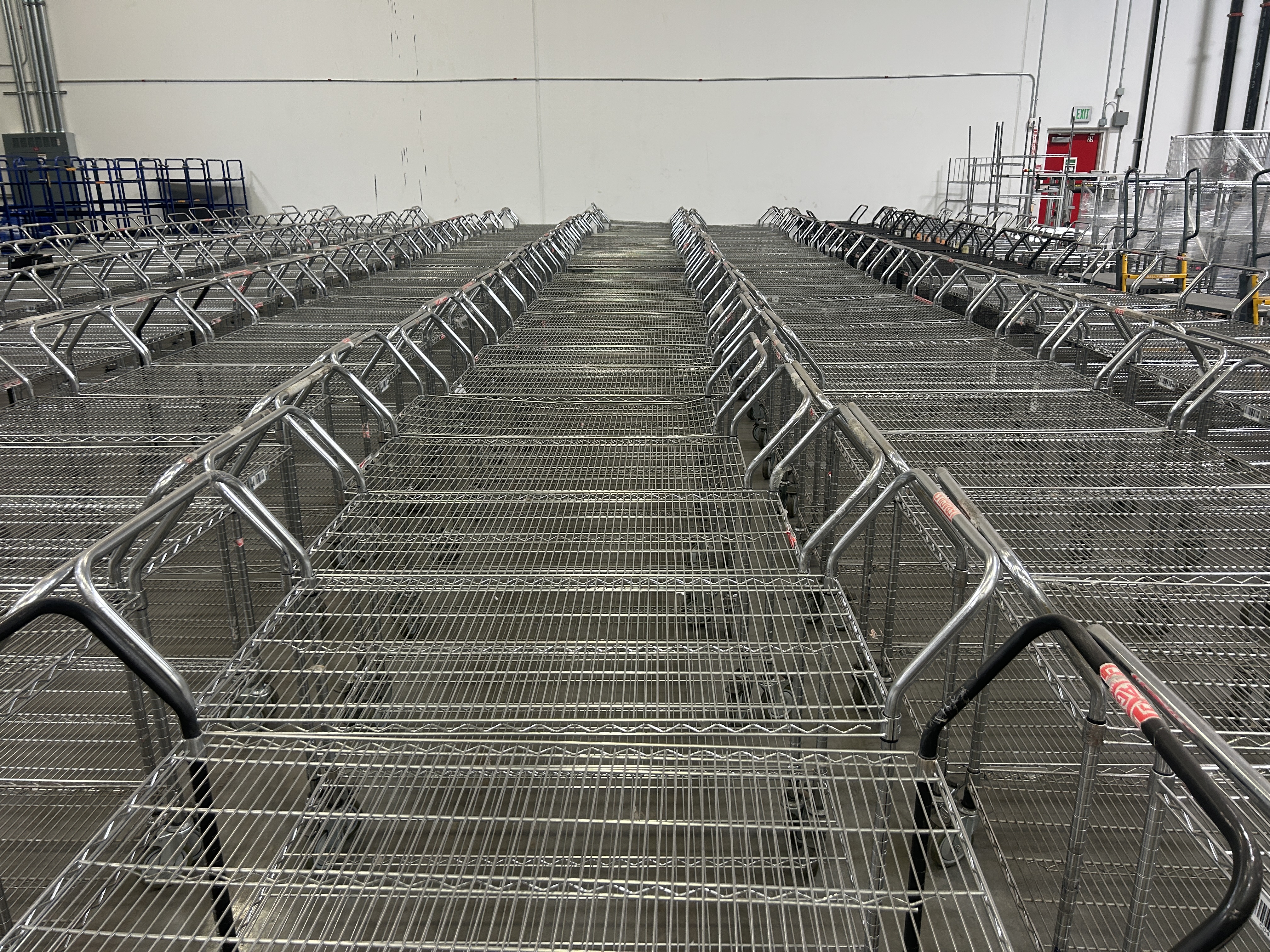 Cart - Rolling - Silver