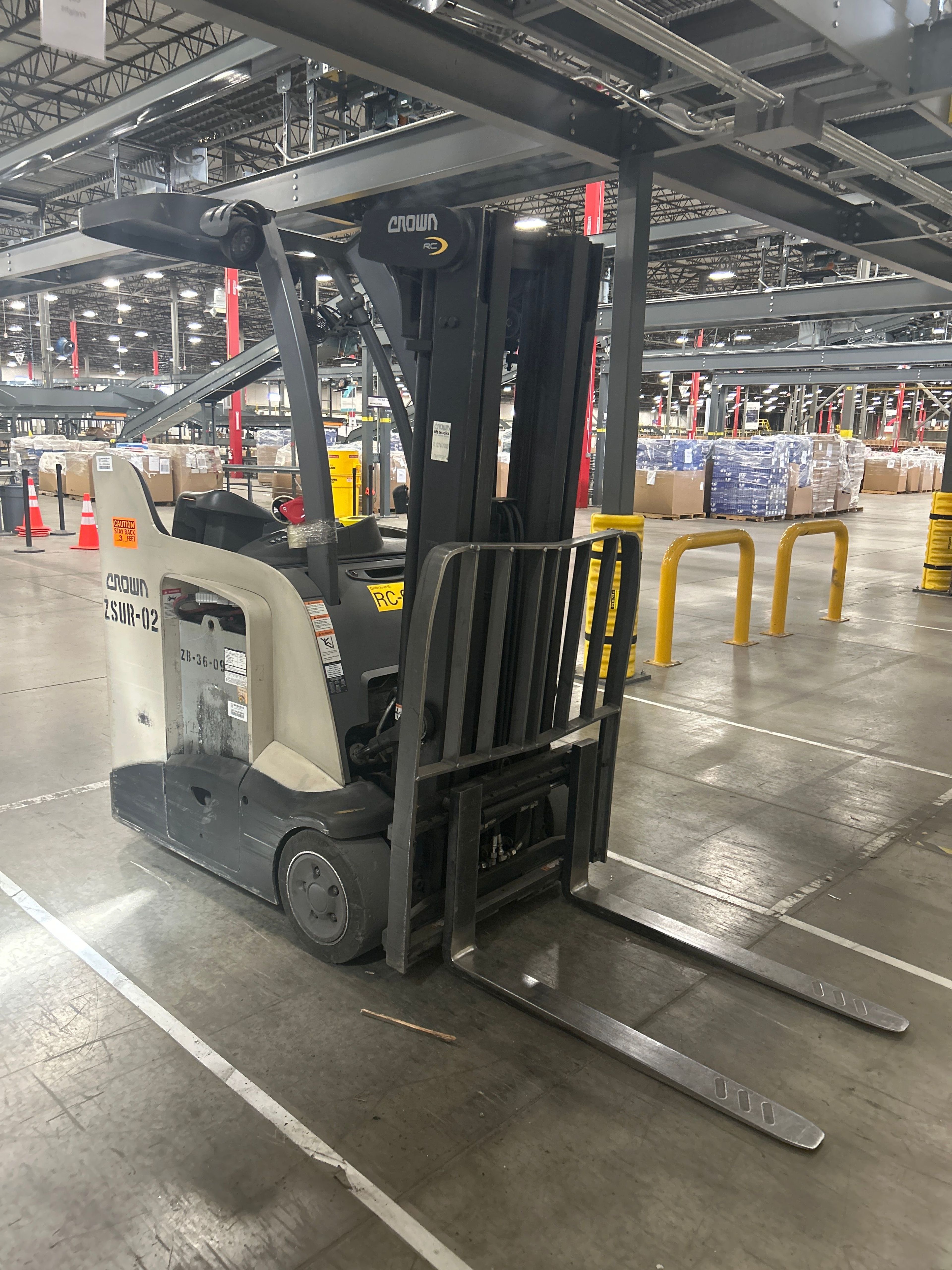 Crown Stand Up Counter Balance Forklift - Document 3