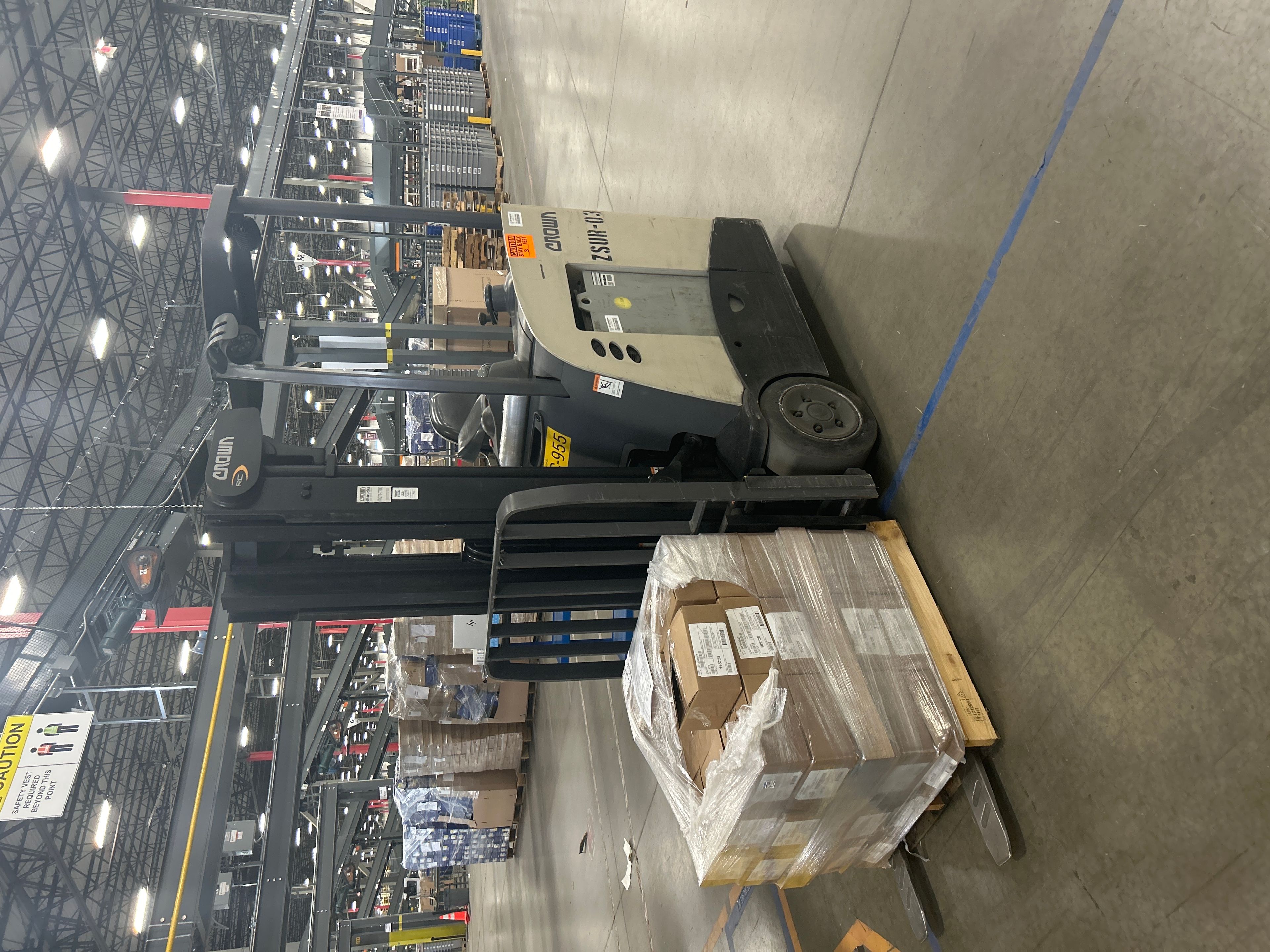 Crown Stand Up Counter Balance Forklift - Document 3