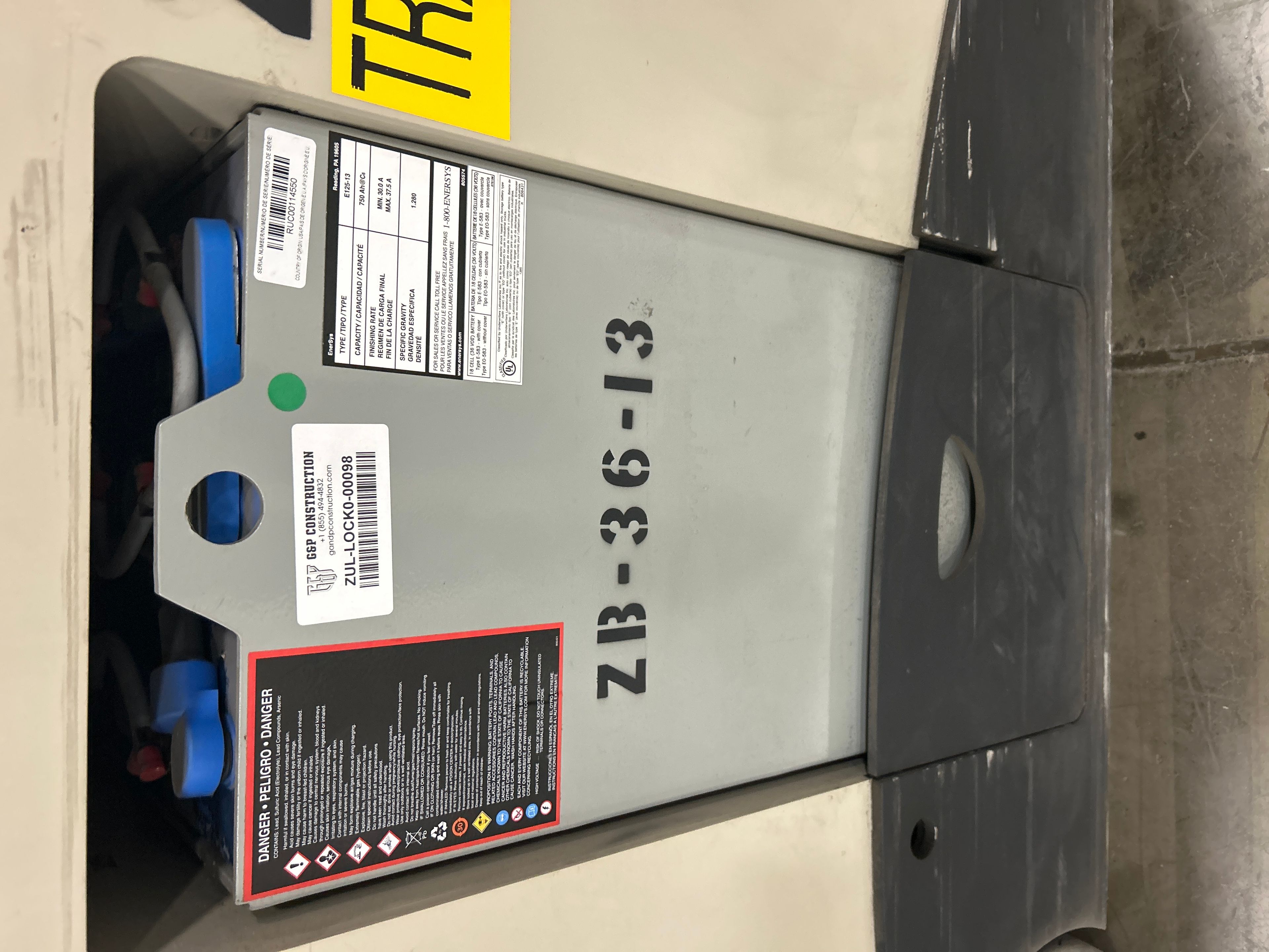 36 Volt Enersys Battery