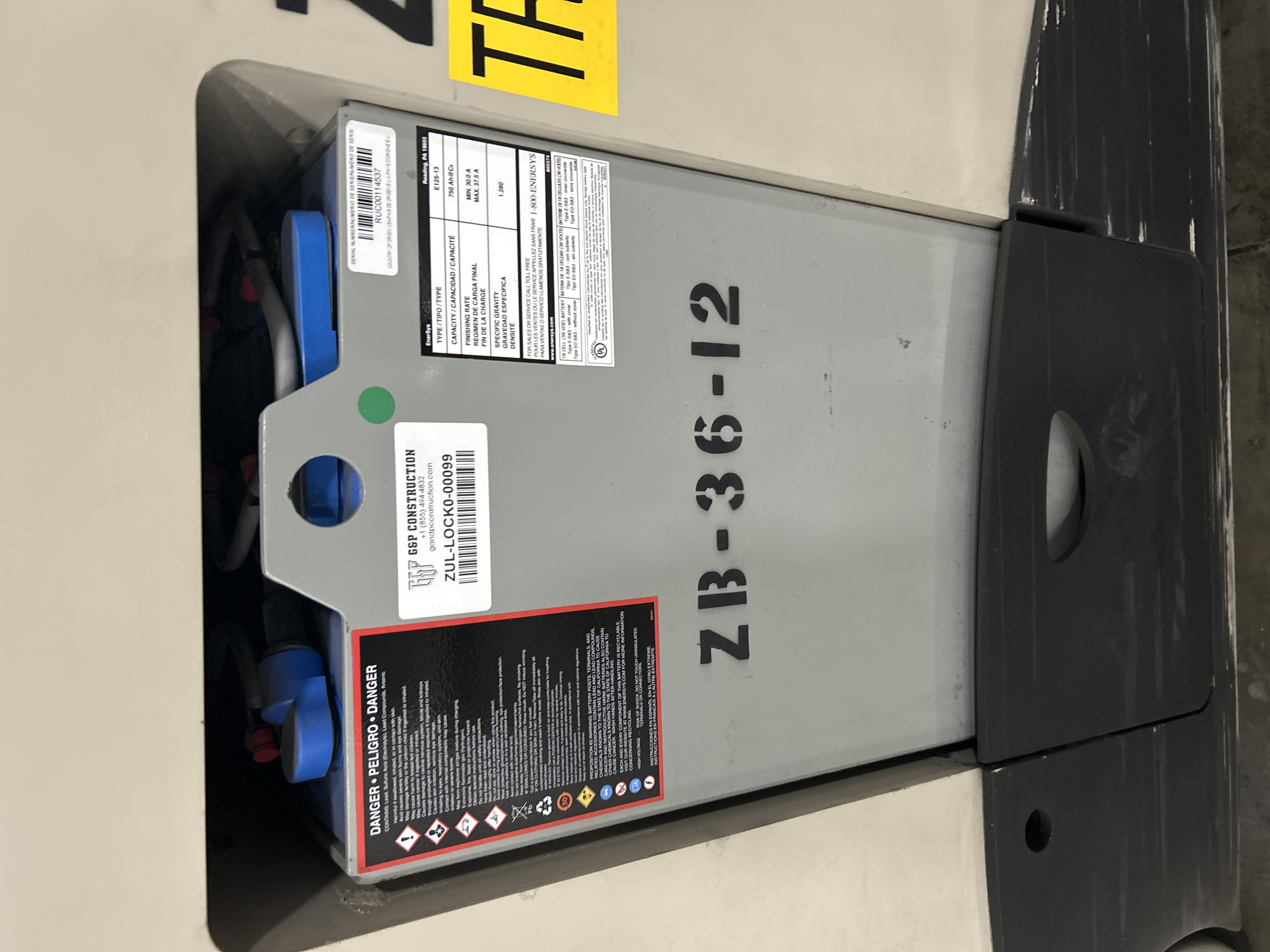 36 Volt Enersys Battery