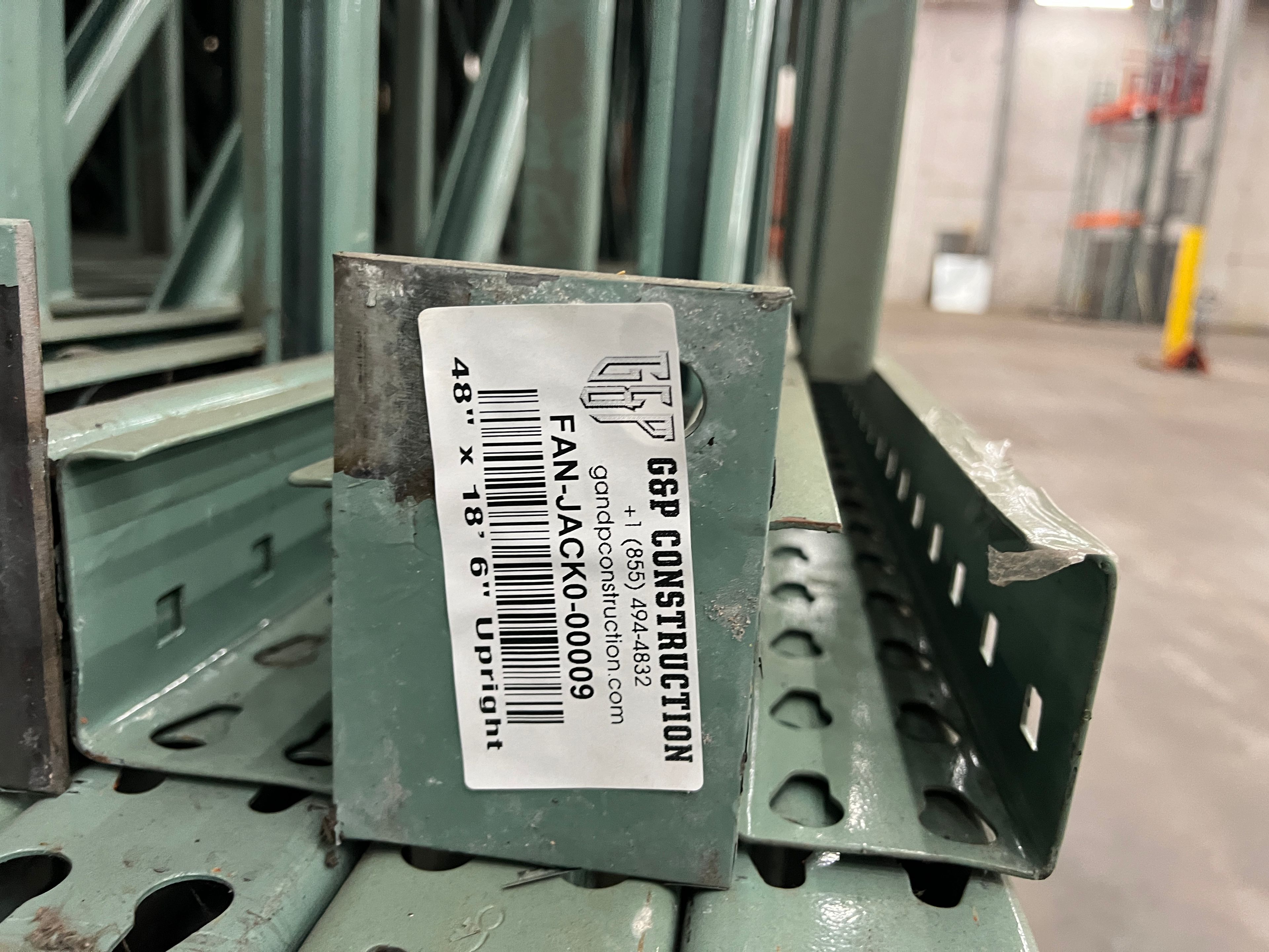 Upright Frame - 48" x 18'6" -Teardrop - Document 4