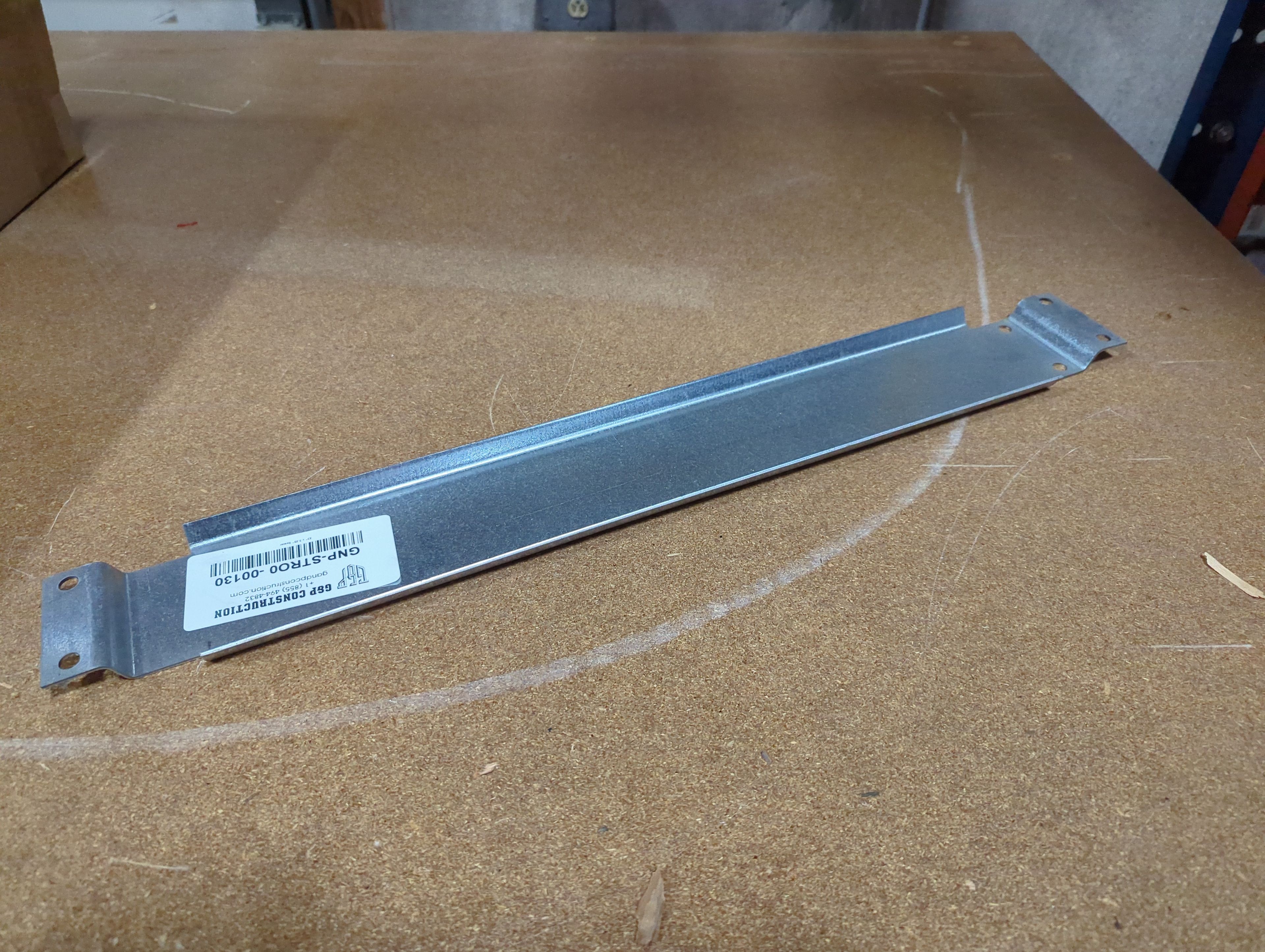 Row Spacer - 20" x 2.75" - Document 1