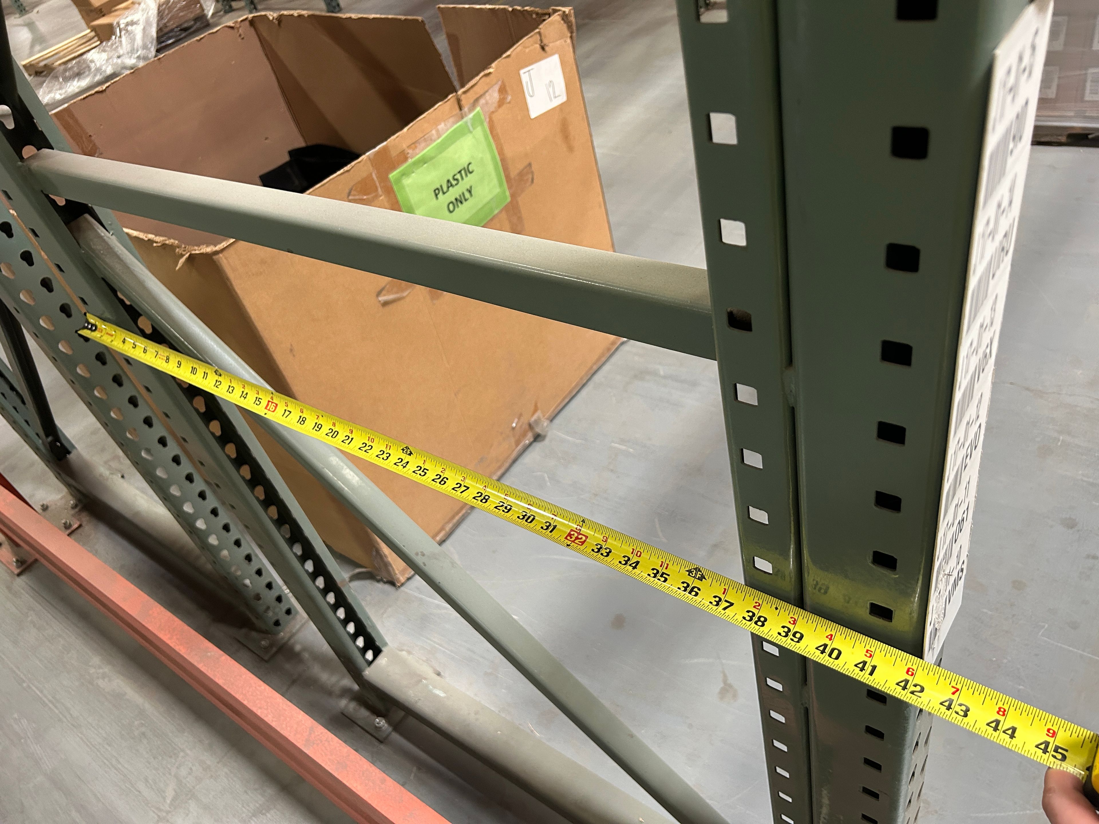 Upright Frame - 42" x 20' - Teardrop - Document 4