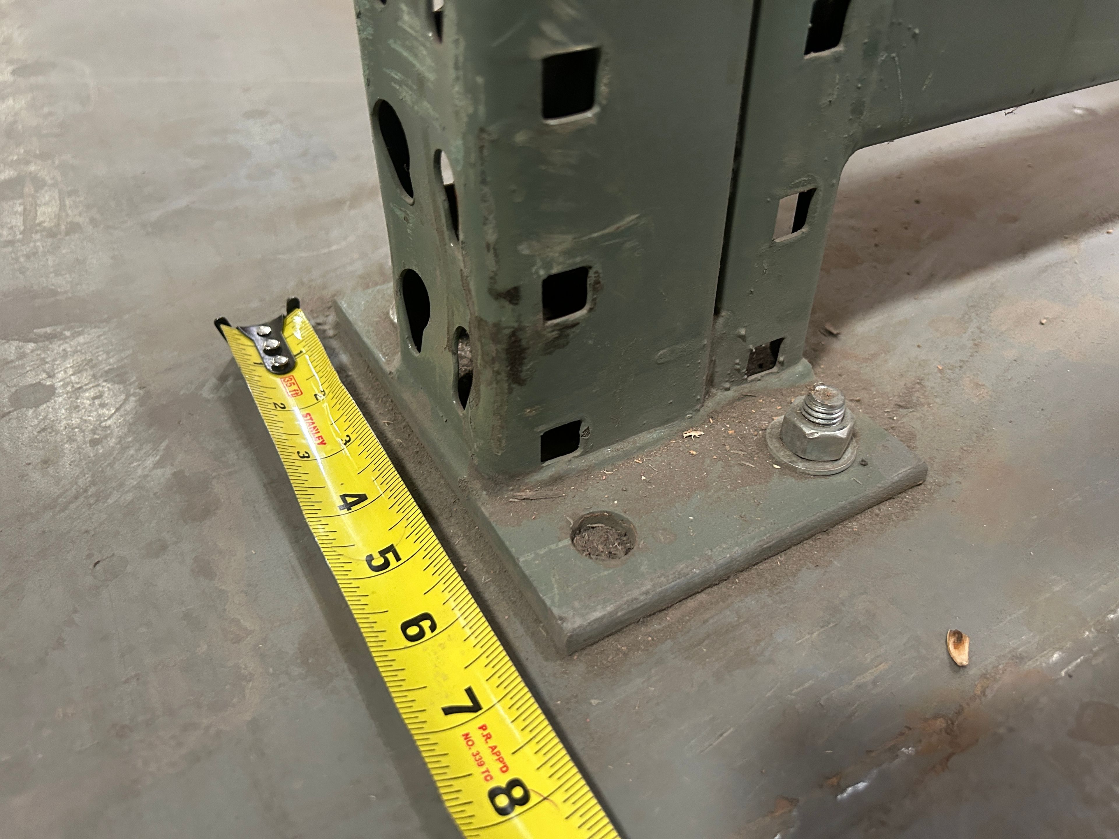 Upright Frame - 42" x 20' - Teardrop - Document 6