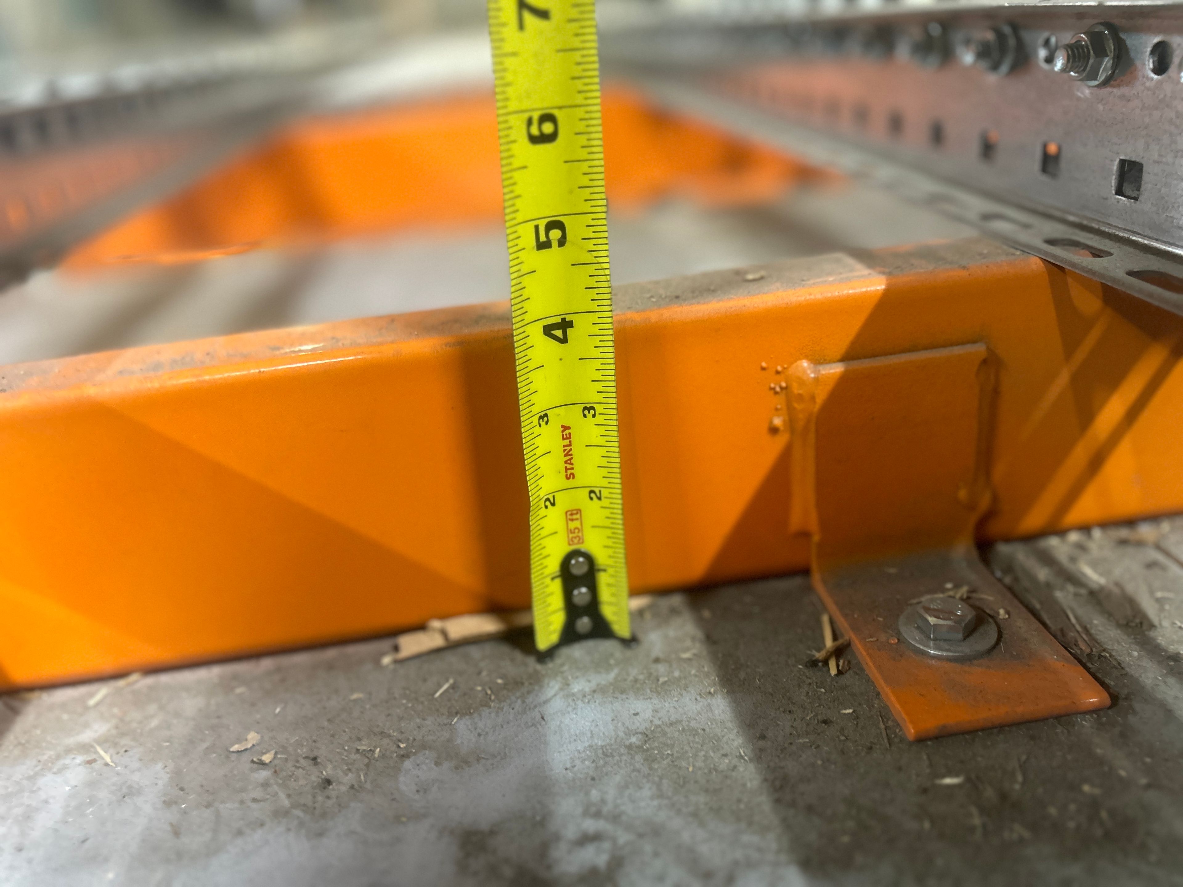 Pallet Flow Front Resting Beam - Document 2