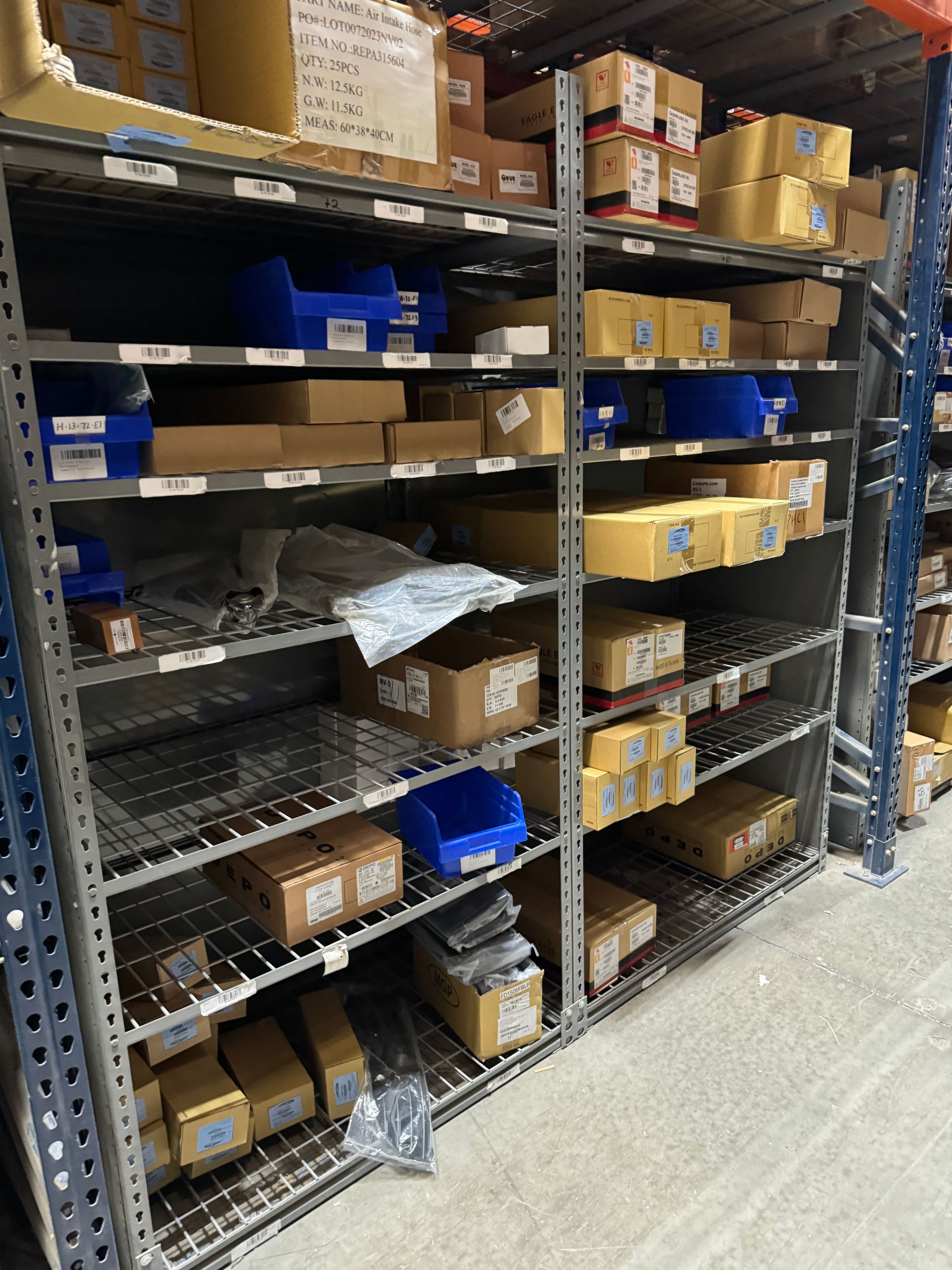 Riveted Shelving - 48" x 24" x - Document 2