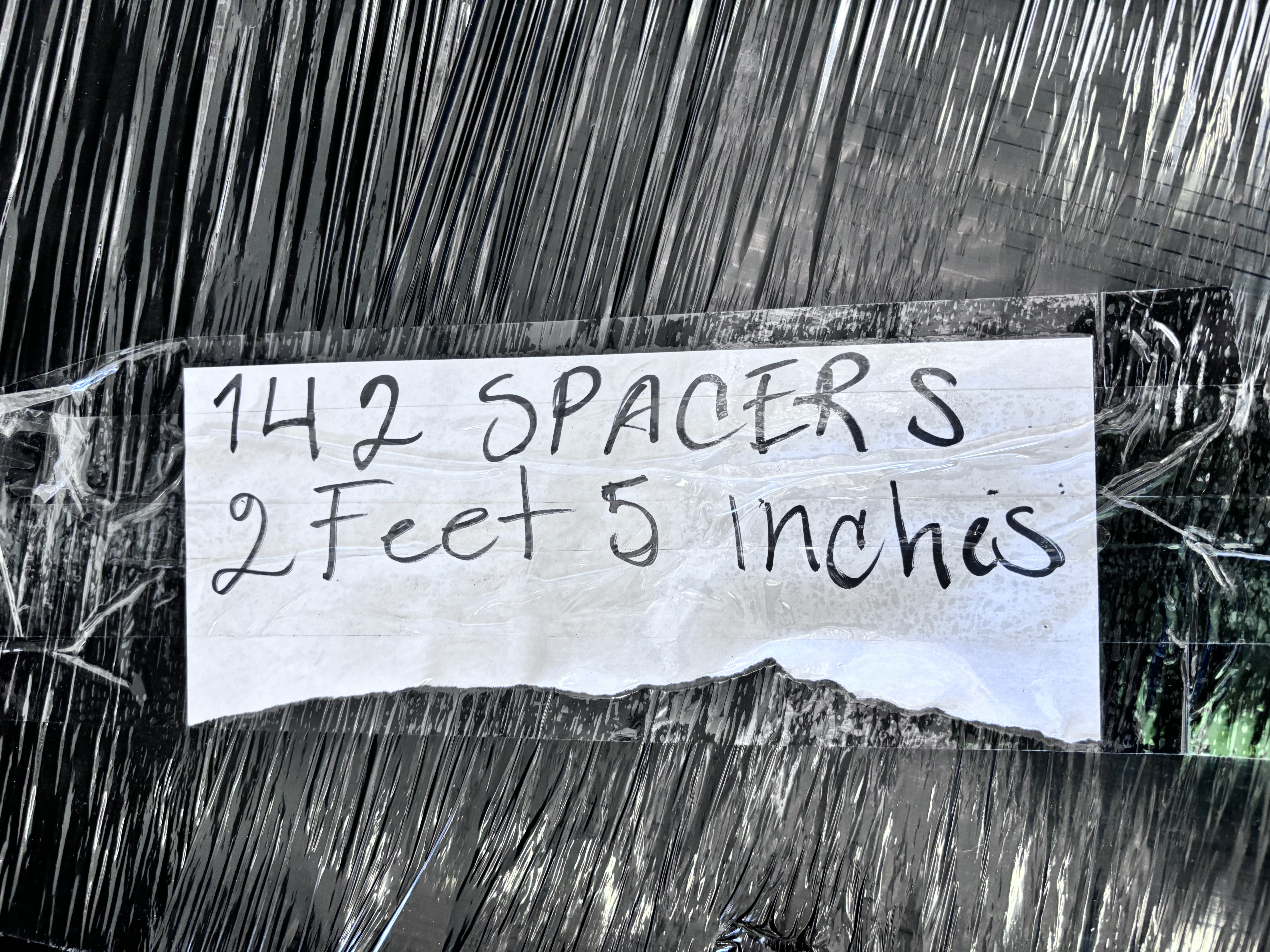 Row Spacer - 29" x 2"