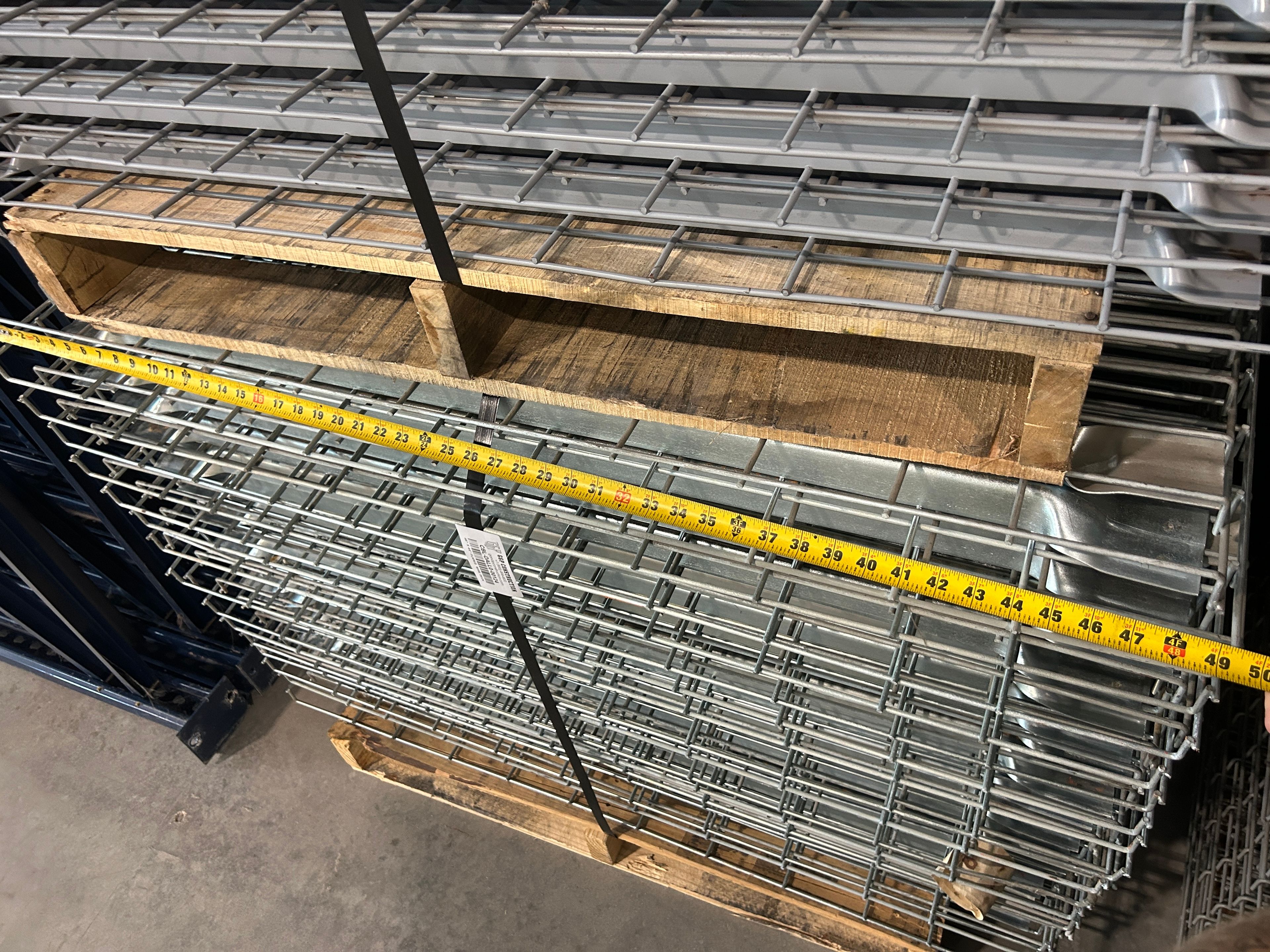 Wire Deck - 48" x 44" - Flared Outside Waterfall - Document 2