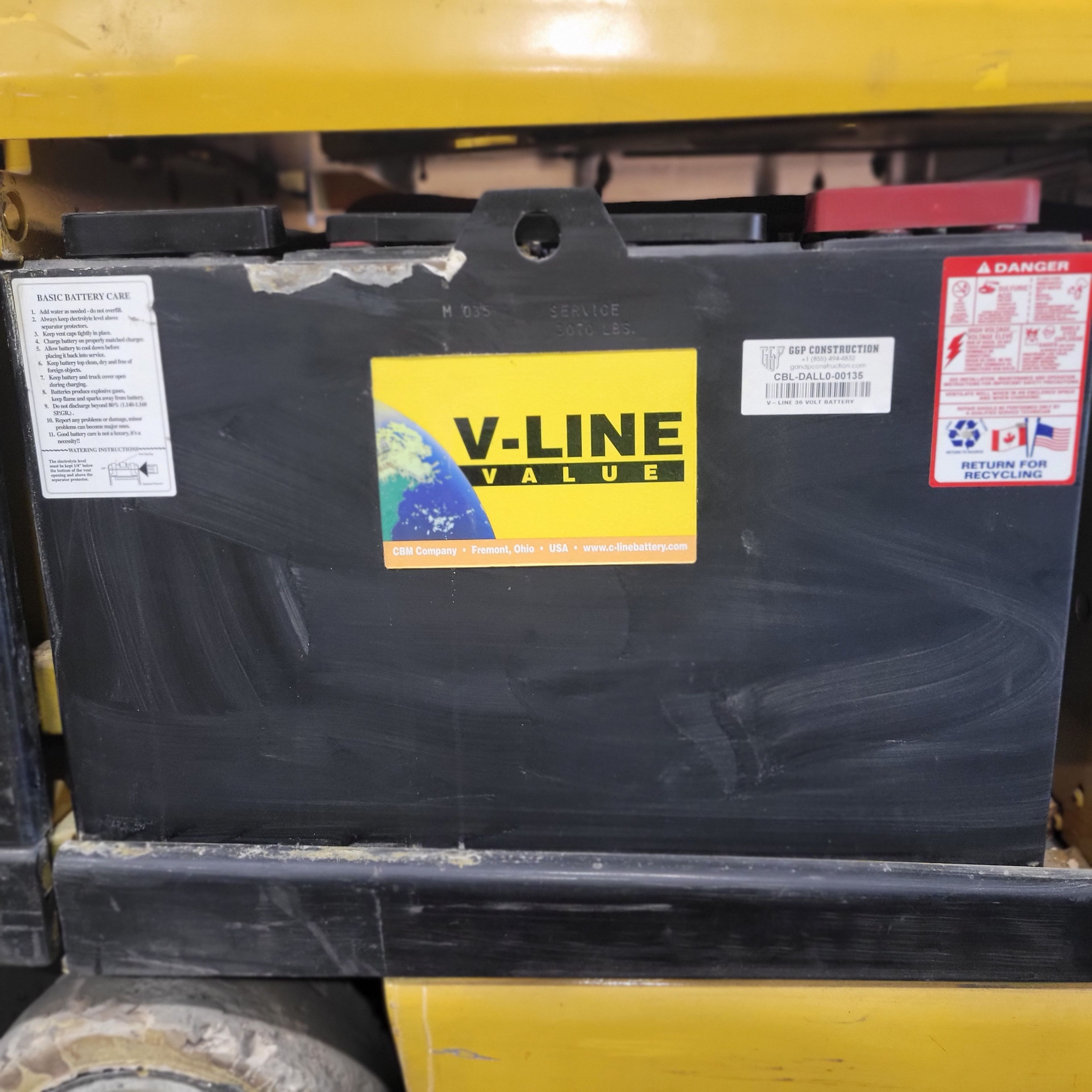 Battery - 36 Volt - V-Line