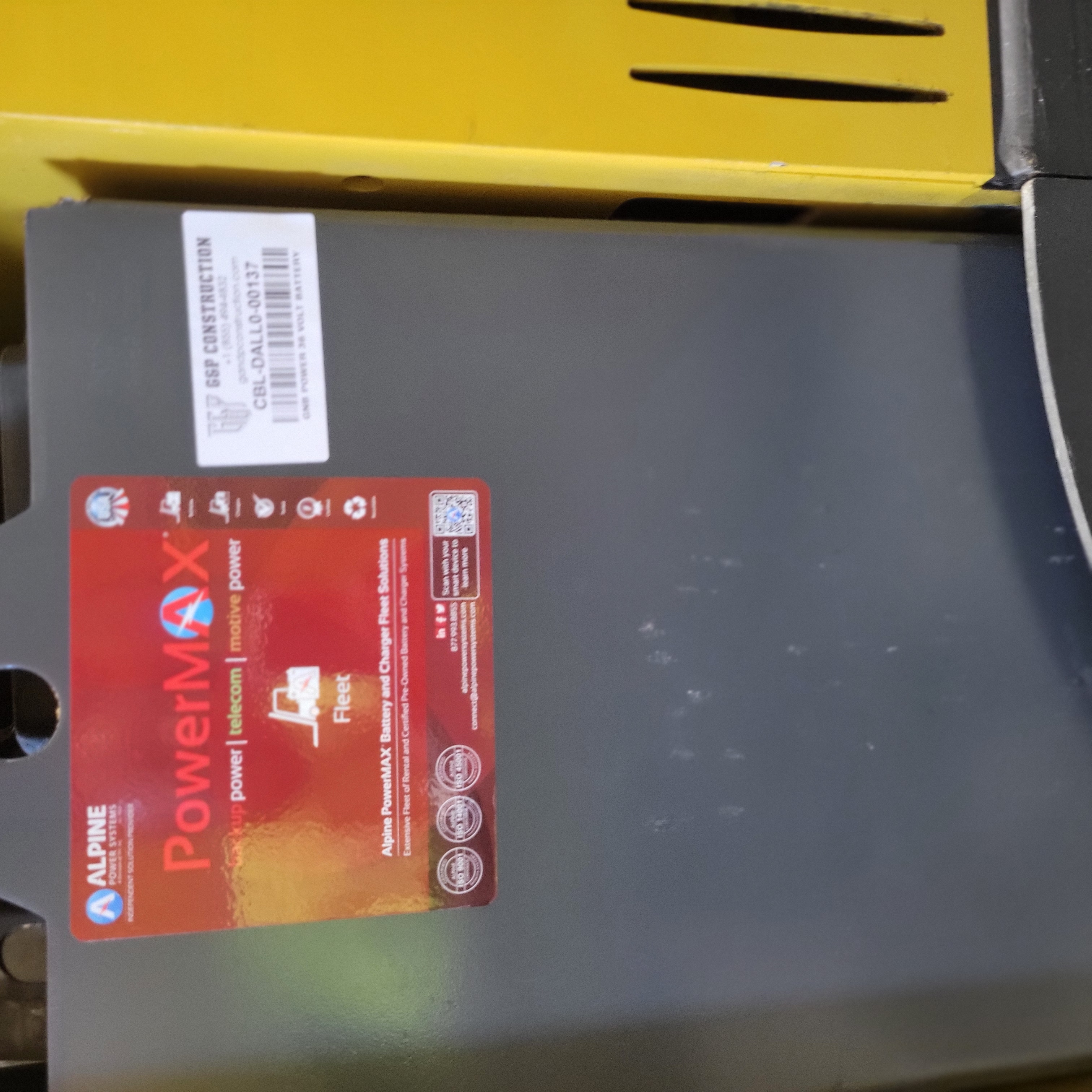 Battery - 36 Volt - GNB Power