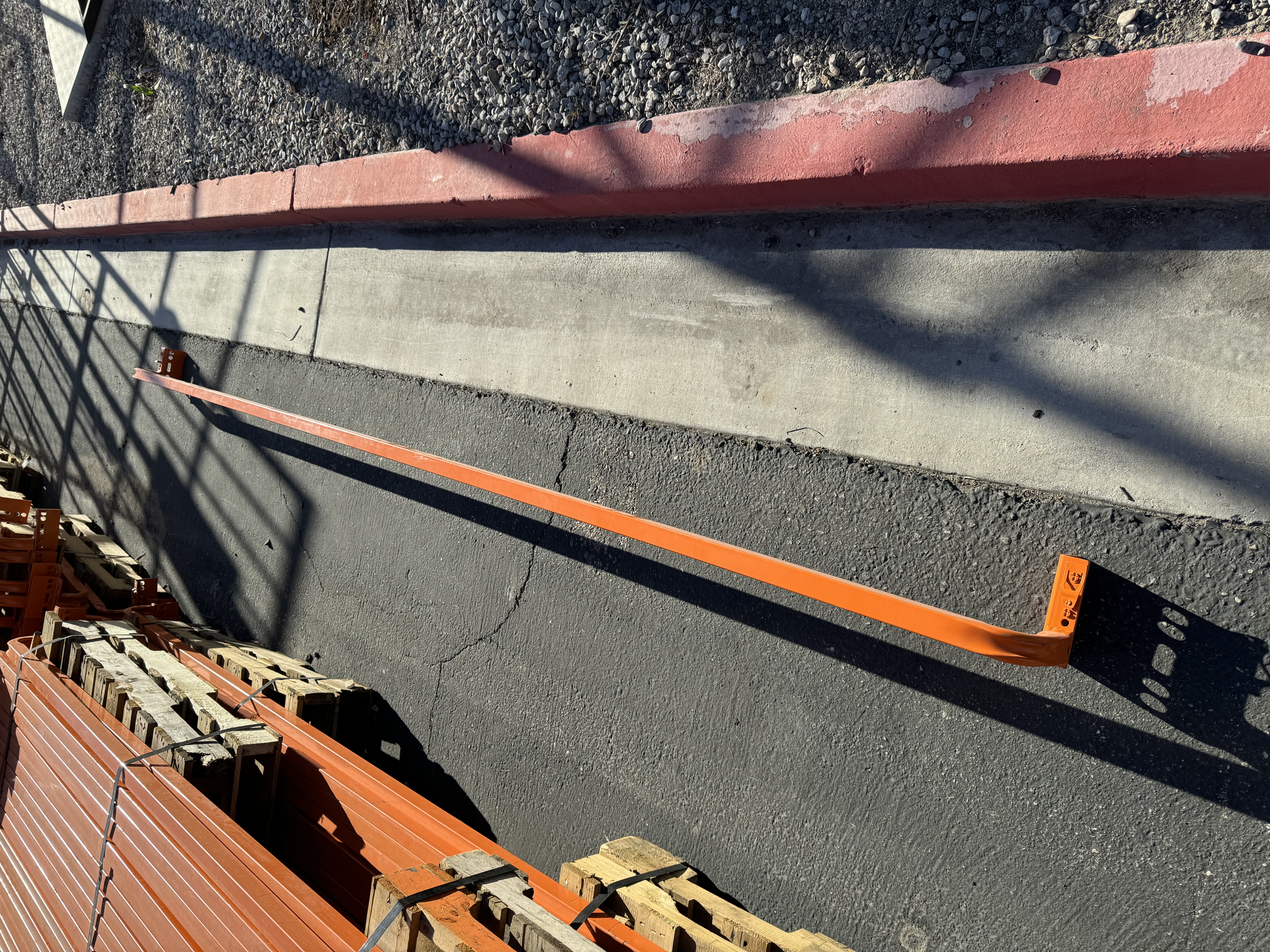 Beam - 144" x 1 1/2" - Teardrop, Back Beam