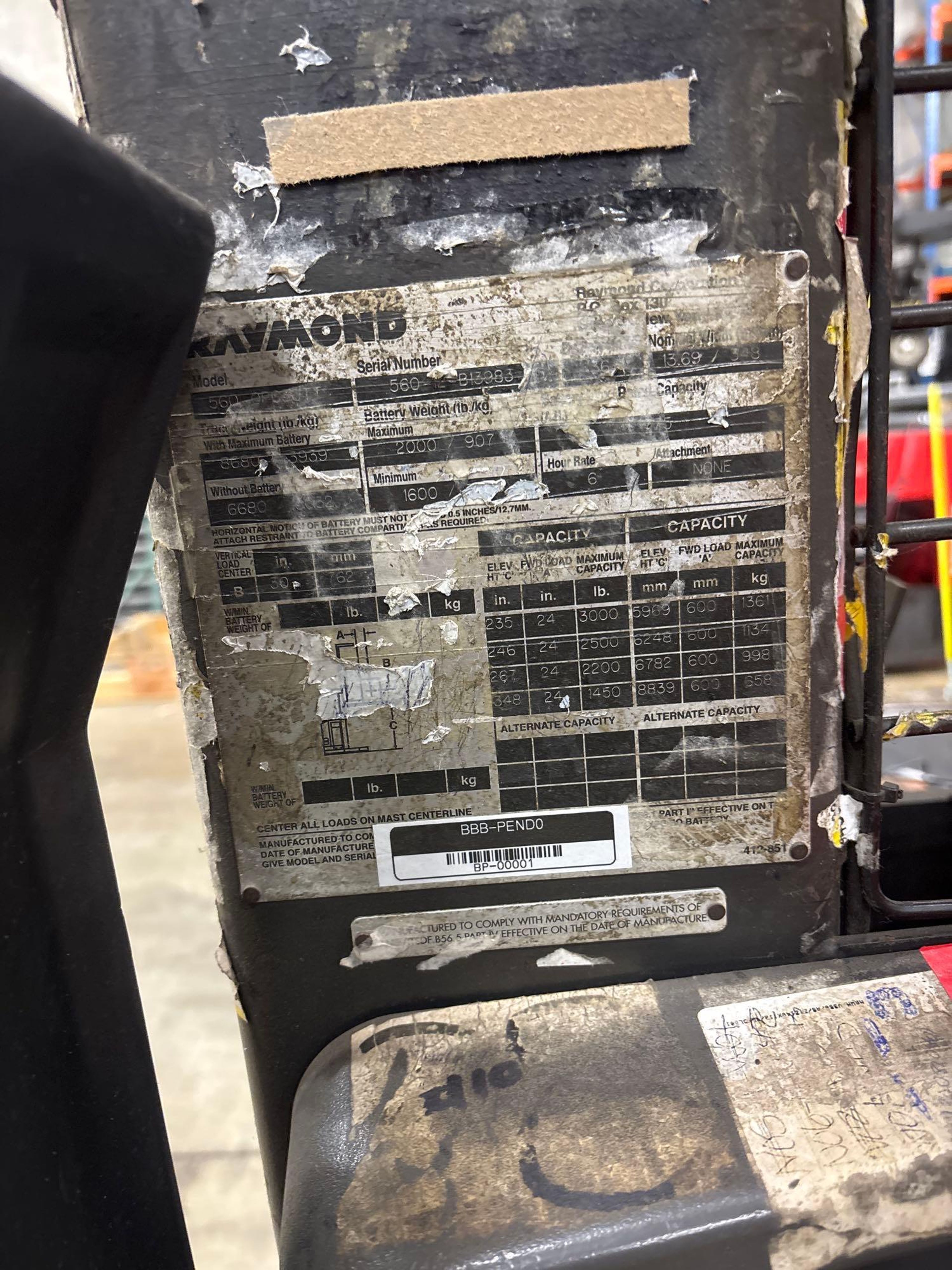 Raymond Order Picker - Wire Guided - Document 7