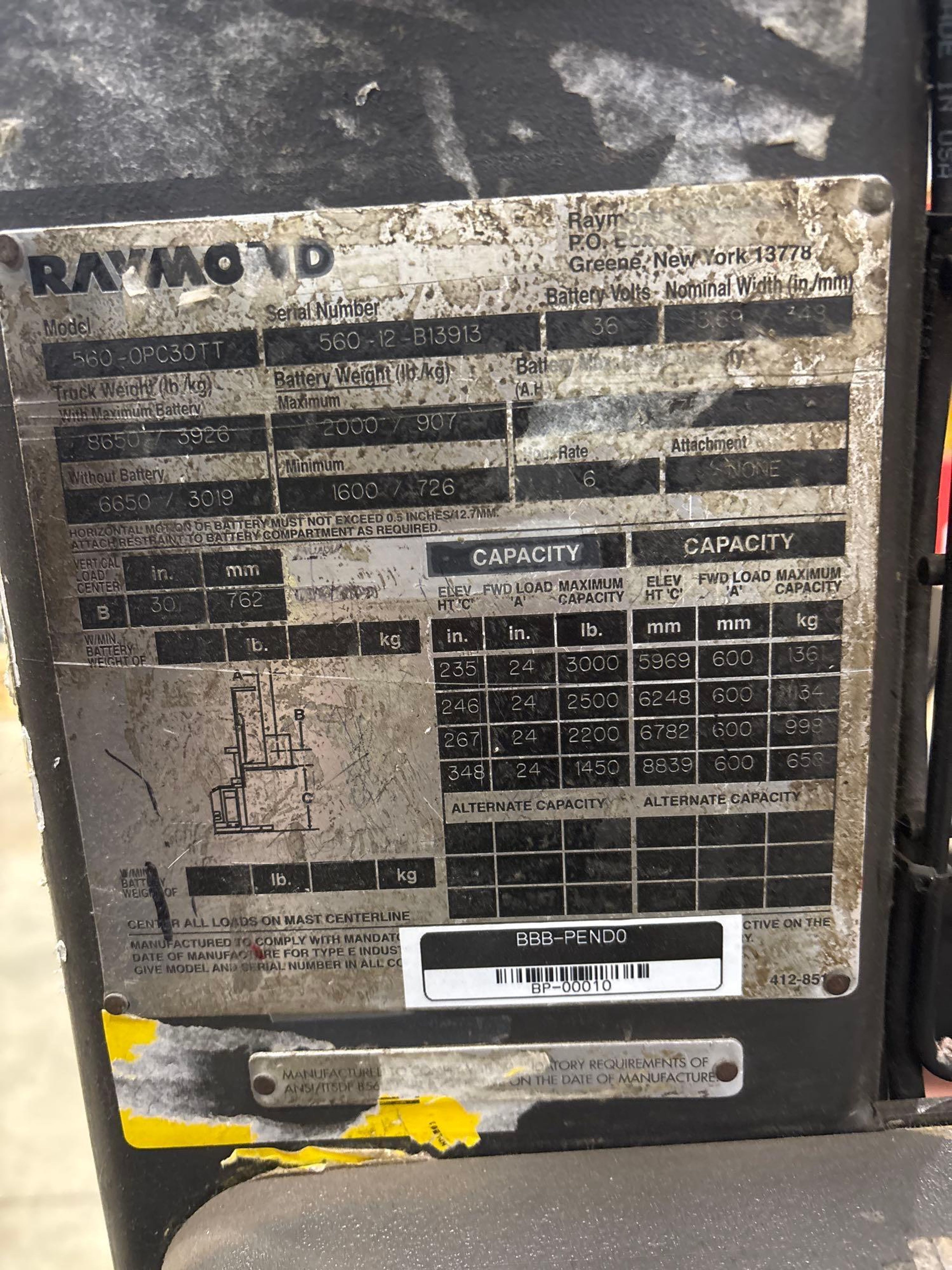 Raymond Order Picker - Wire Guided - Document 8