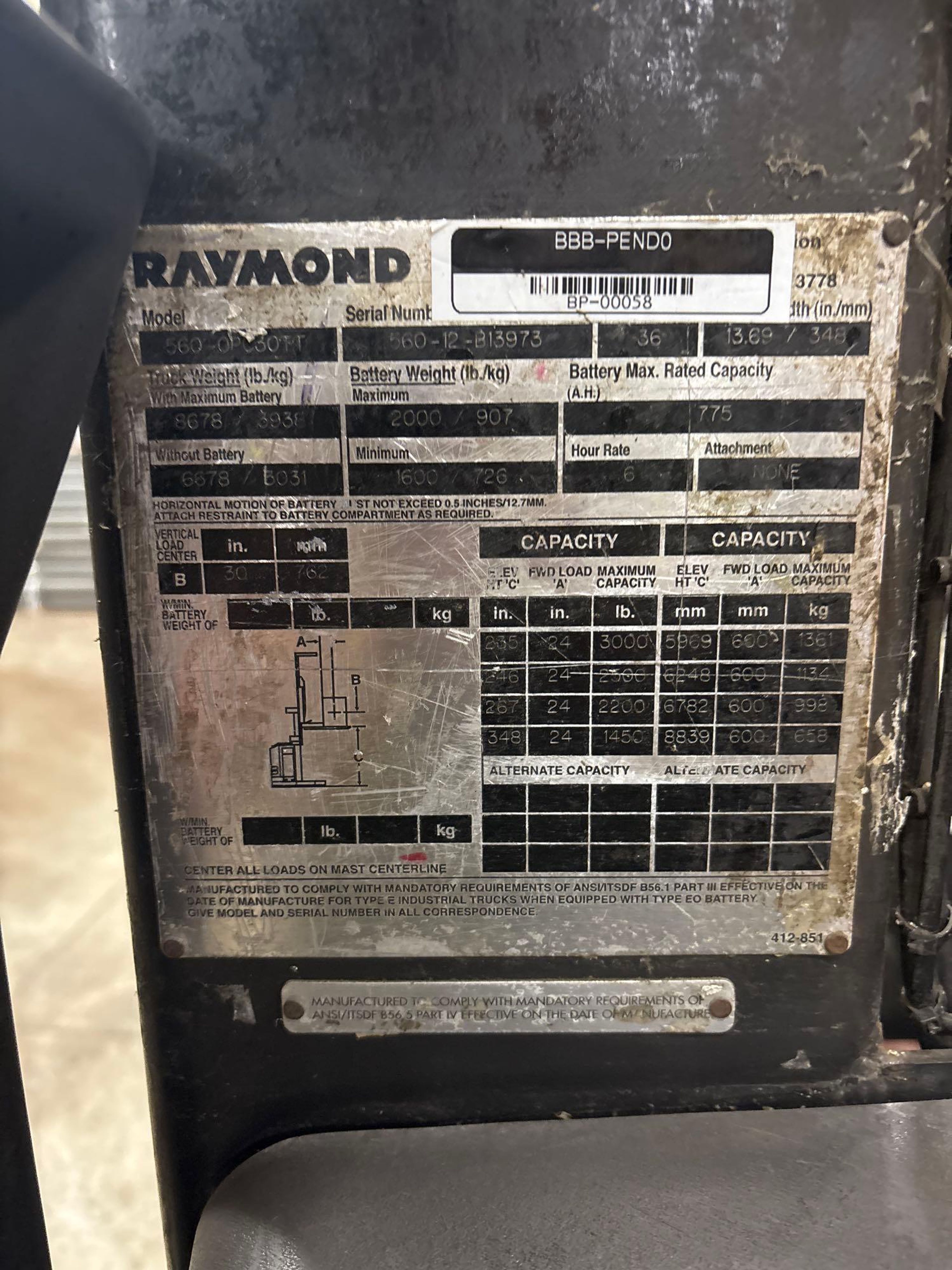 Raymond Order Picker - Wire Guided - Document 3