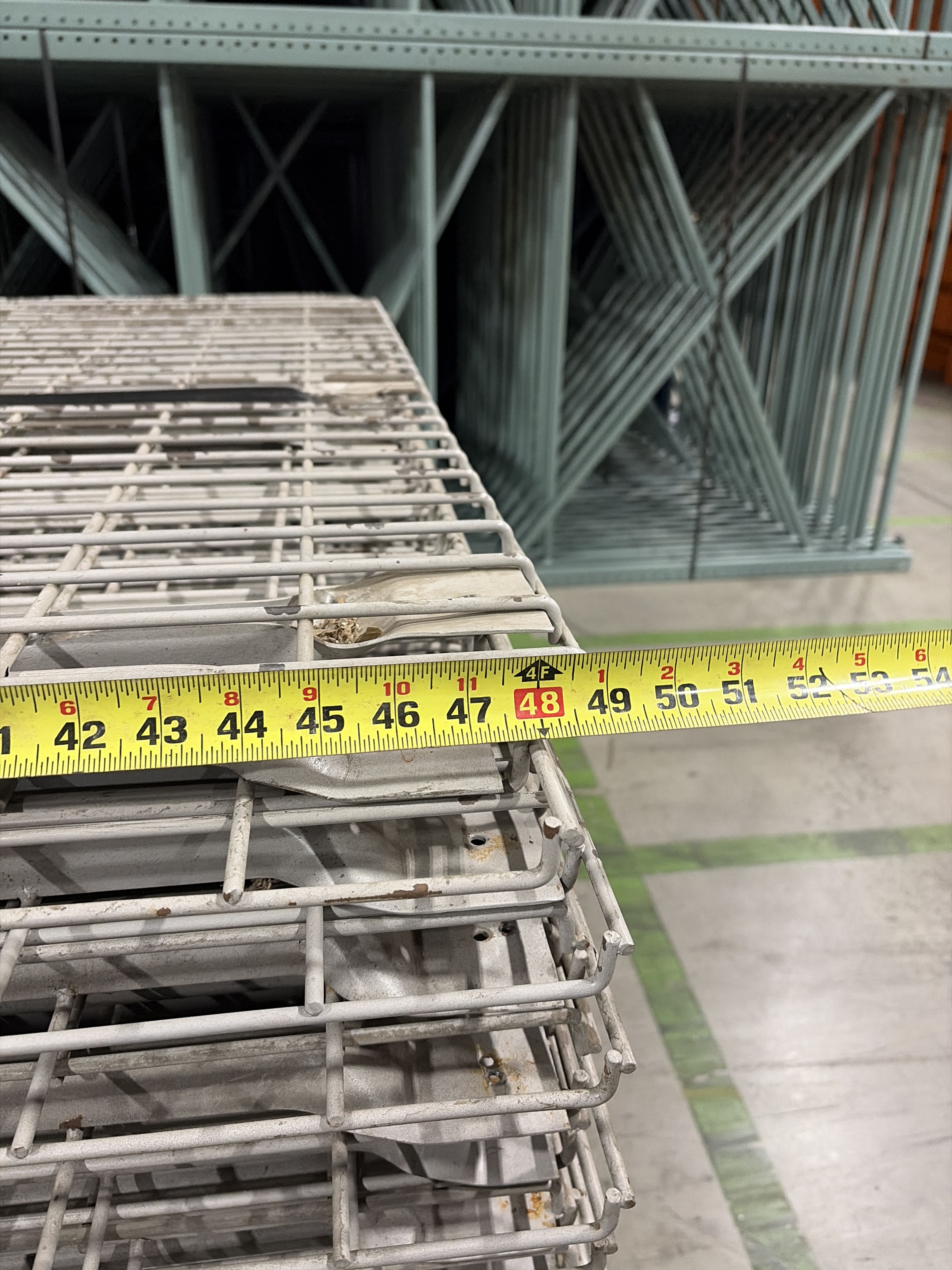 Wire Deck - 48" x 46" - Outside Waterfall - Flared - Document 3