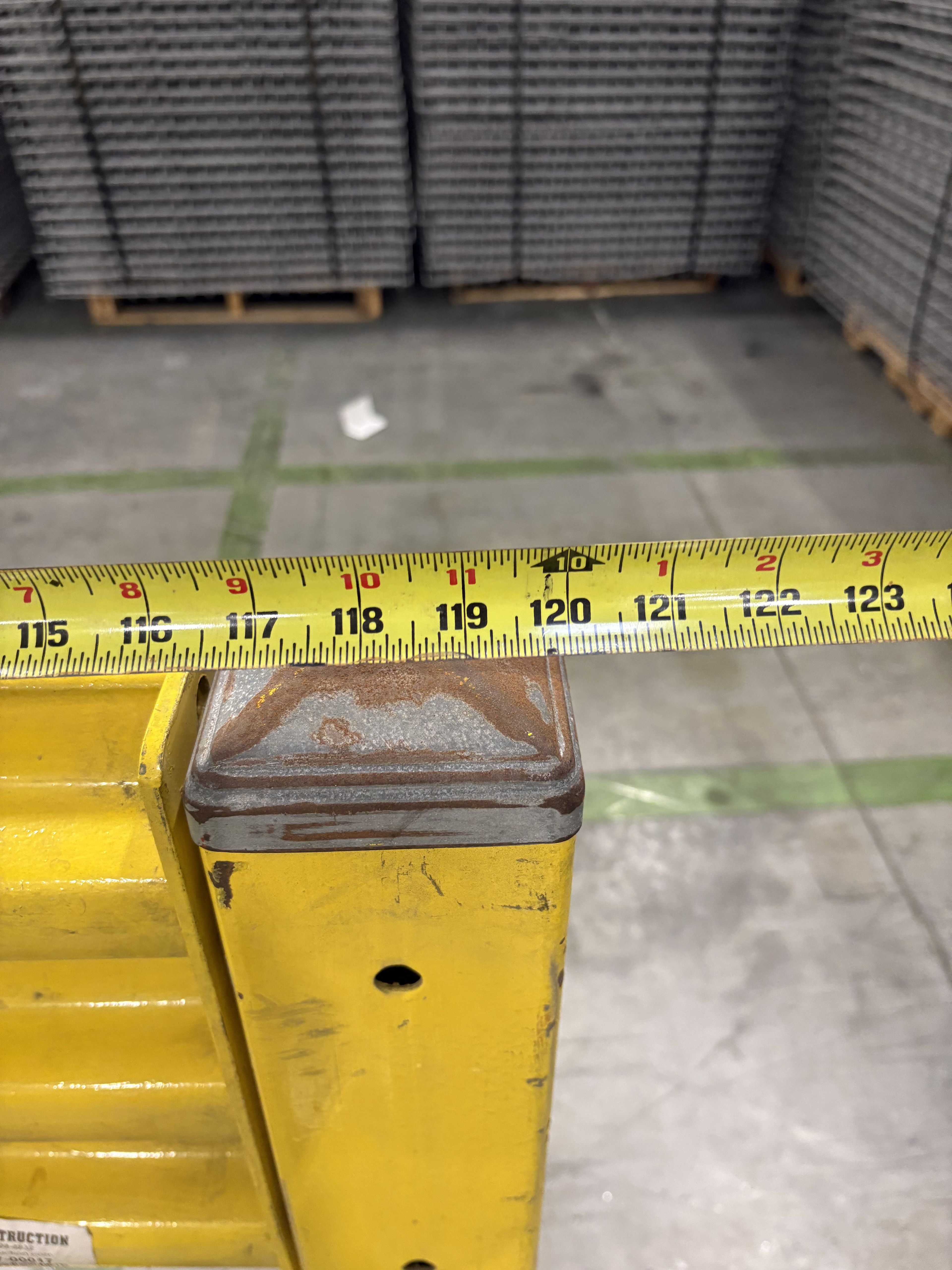 Guardrail - 116" x 15" - Document 6