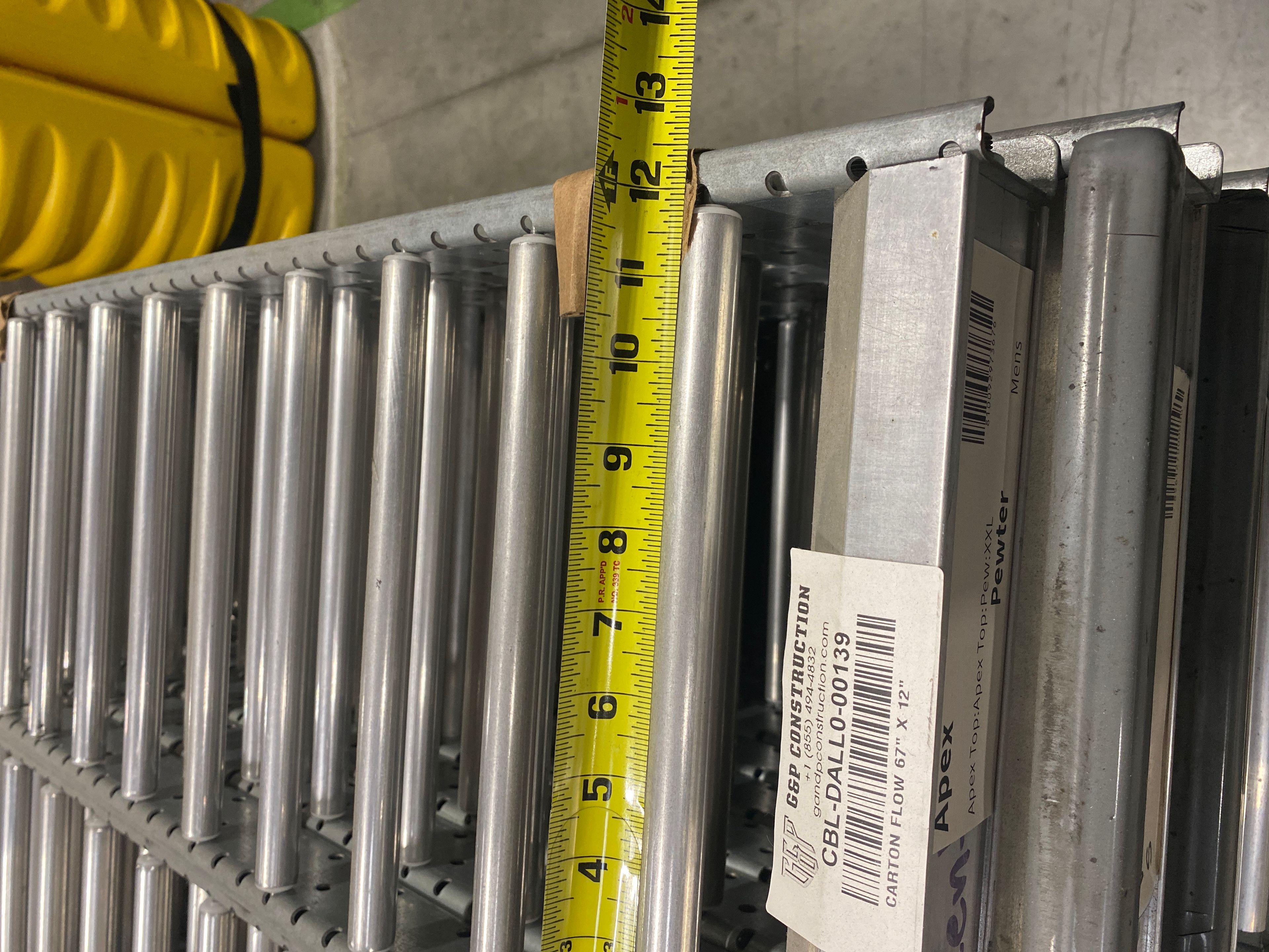 Carton Flow - 67" x 12" - Document 5