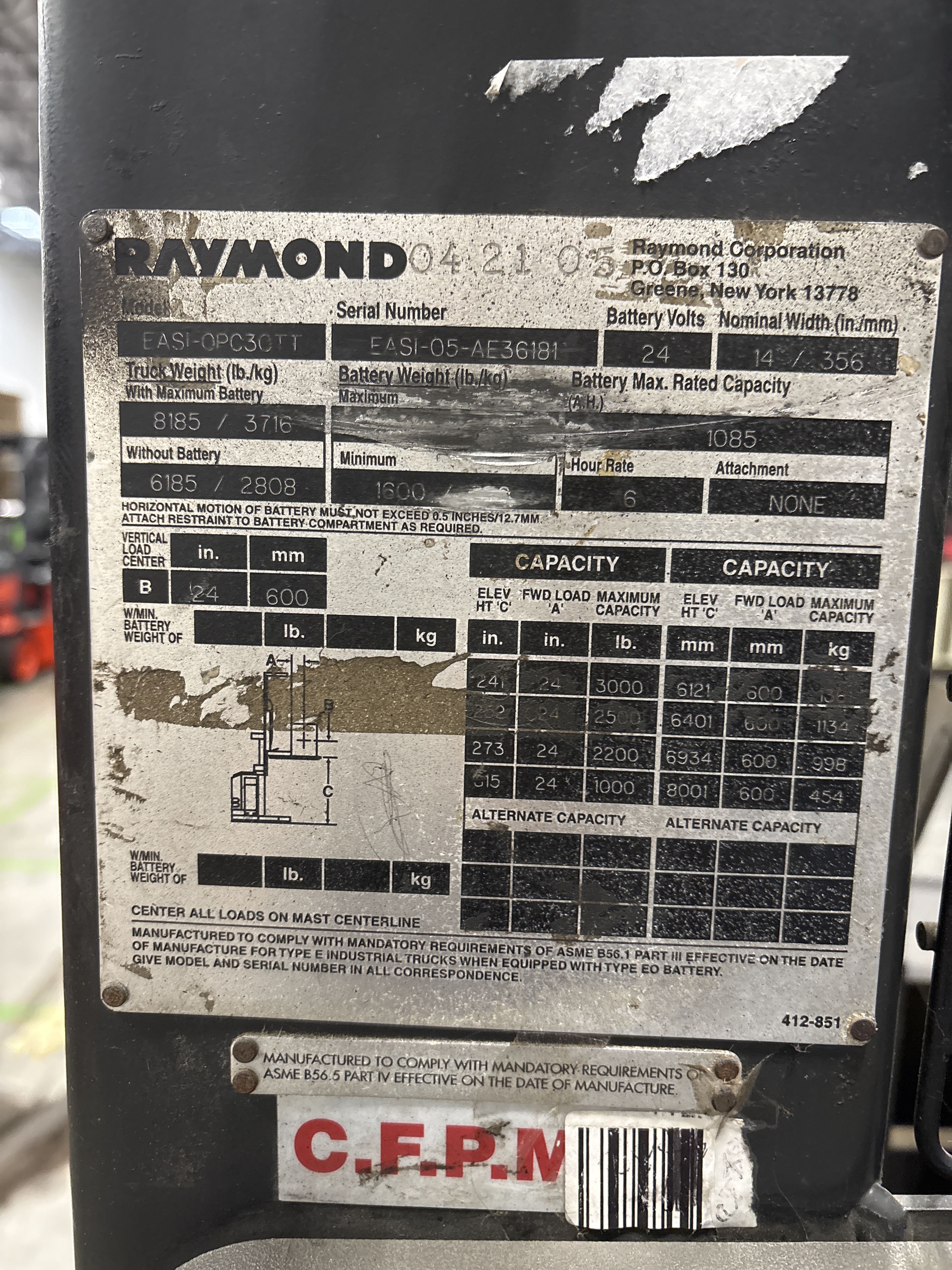 Raymond Order Picker - Document 7