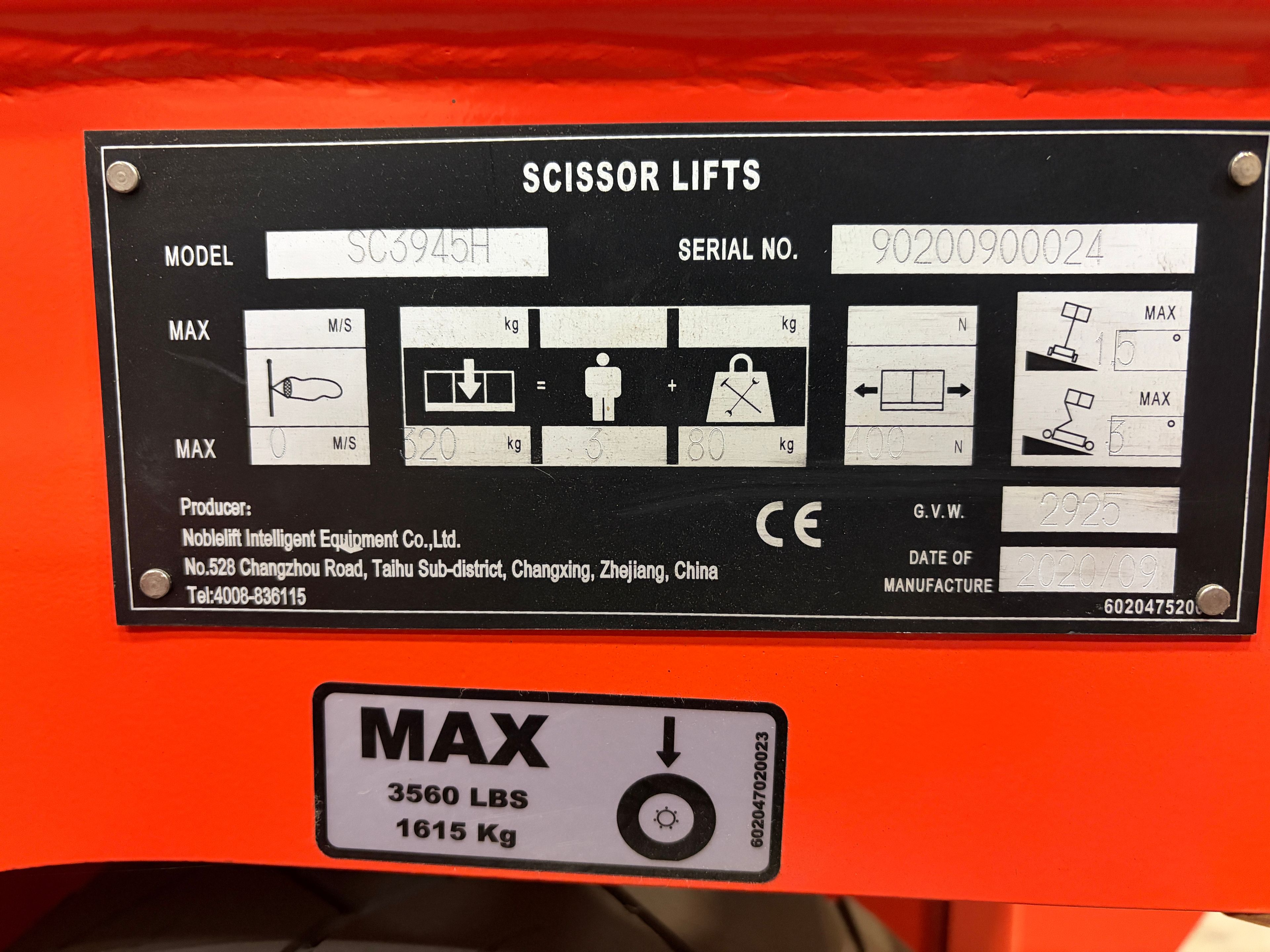 Nobelift Scissor Lift - Document 13