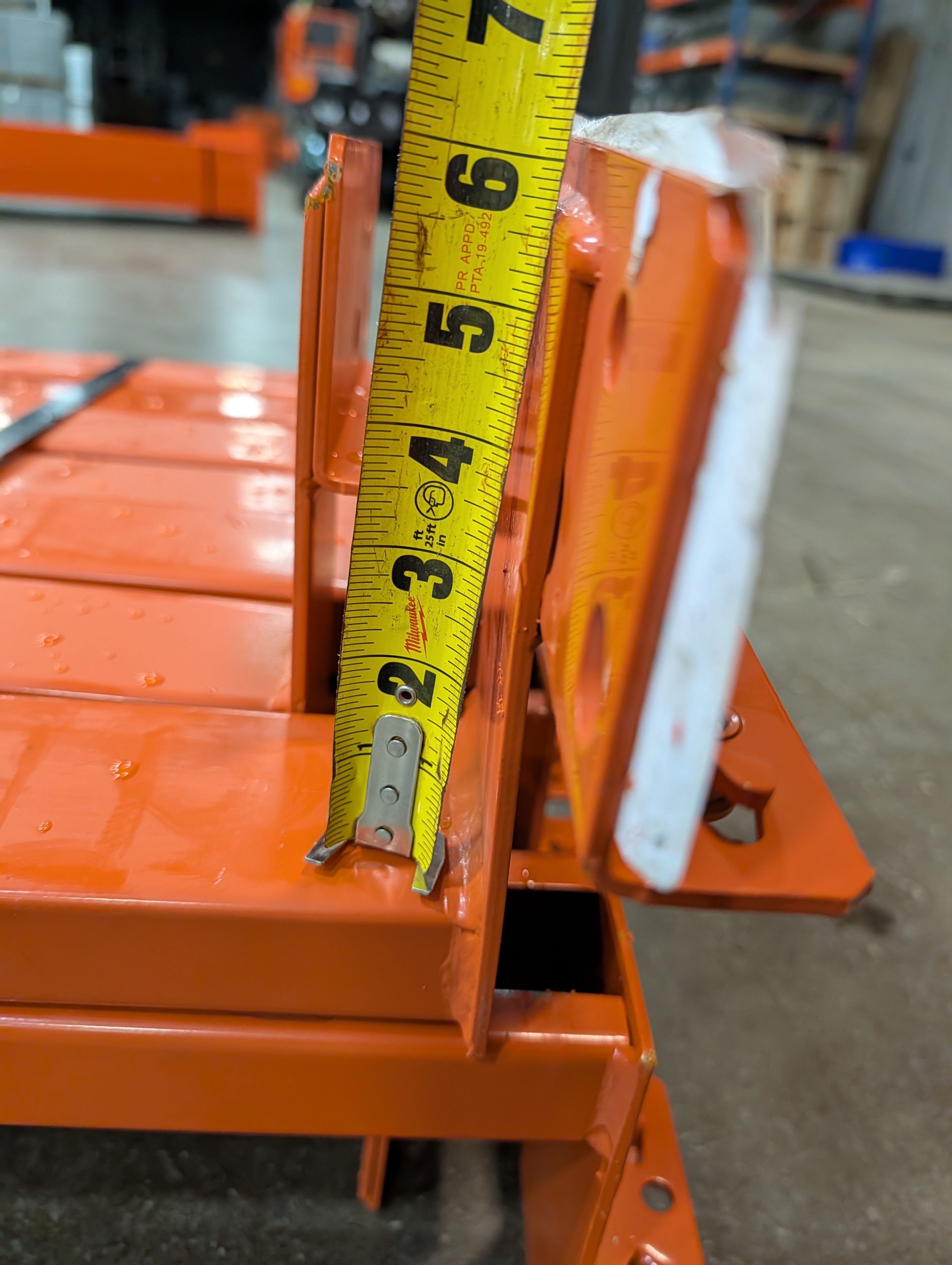 Backstop Beam - 96" x 3" - Teardrop(3" offset) - Document 6