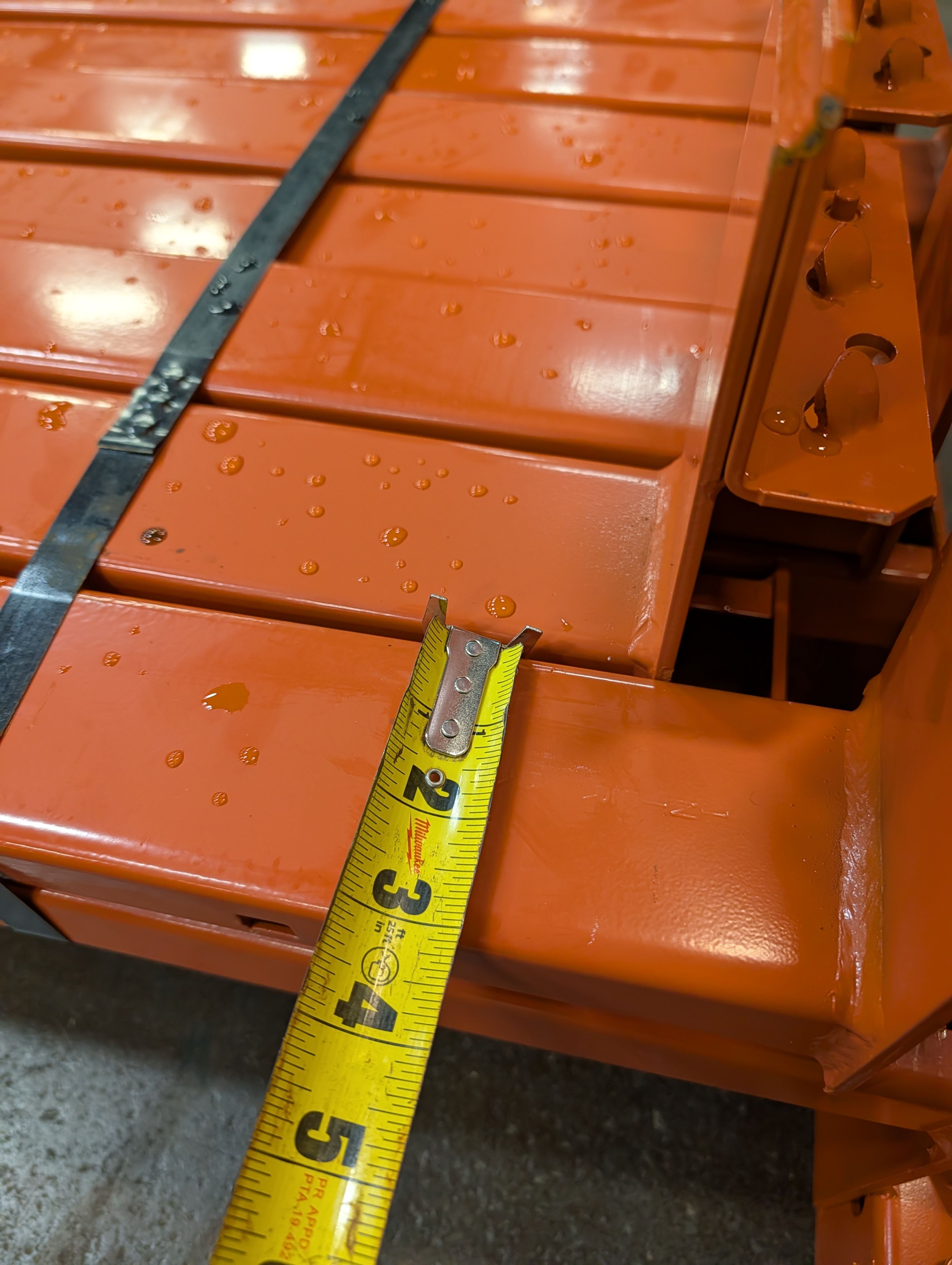 Backstop Beam - 96" x 3" - Teardrop(3" offset) - Document 4