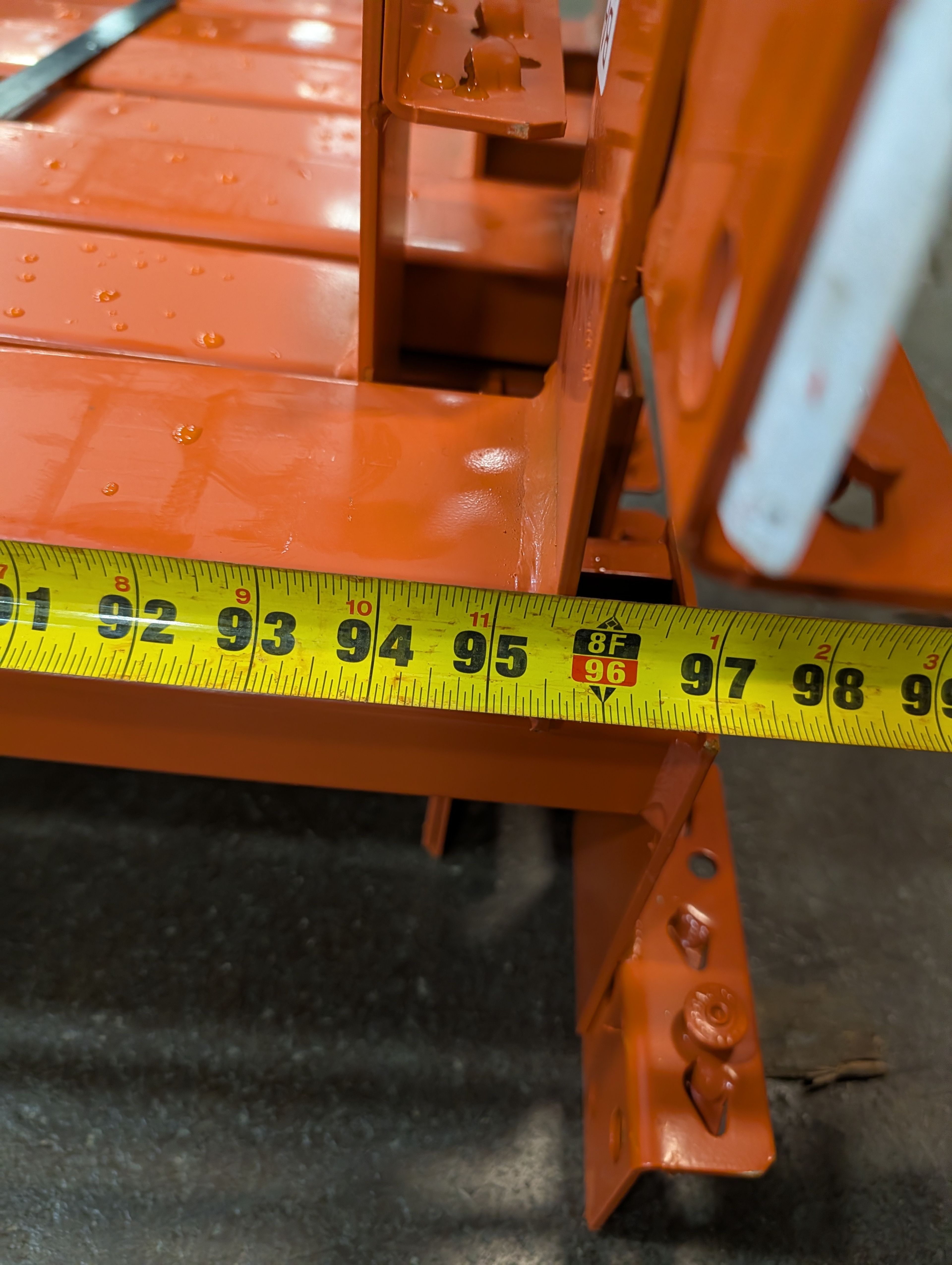 Backstop Beam - 96" x 3" - Teardrop(3" offset) - Document 3