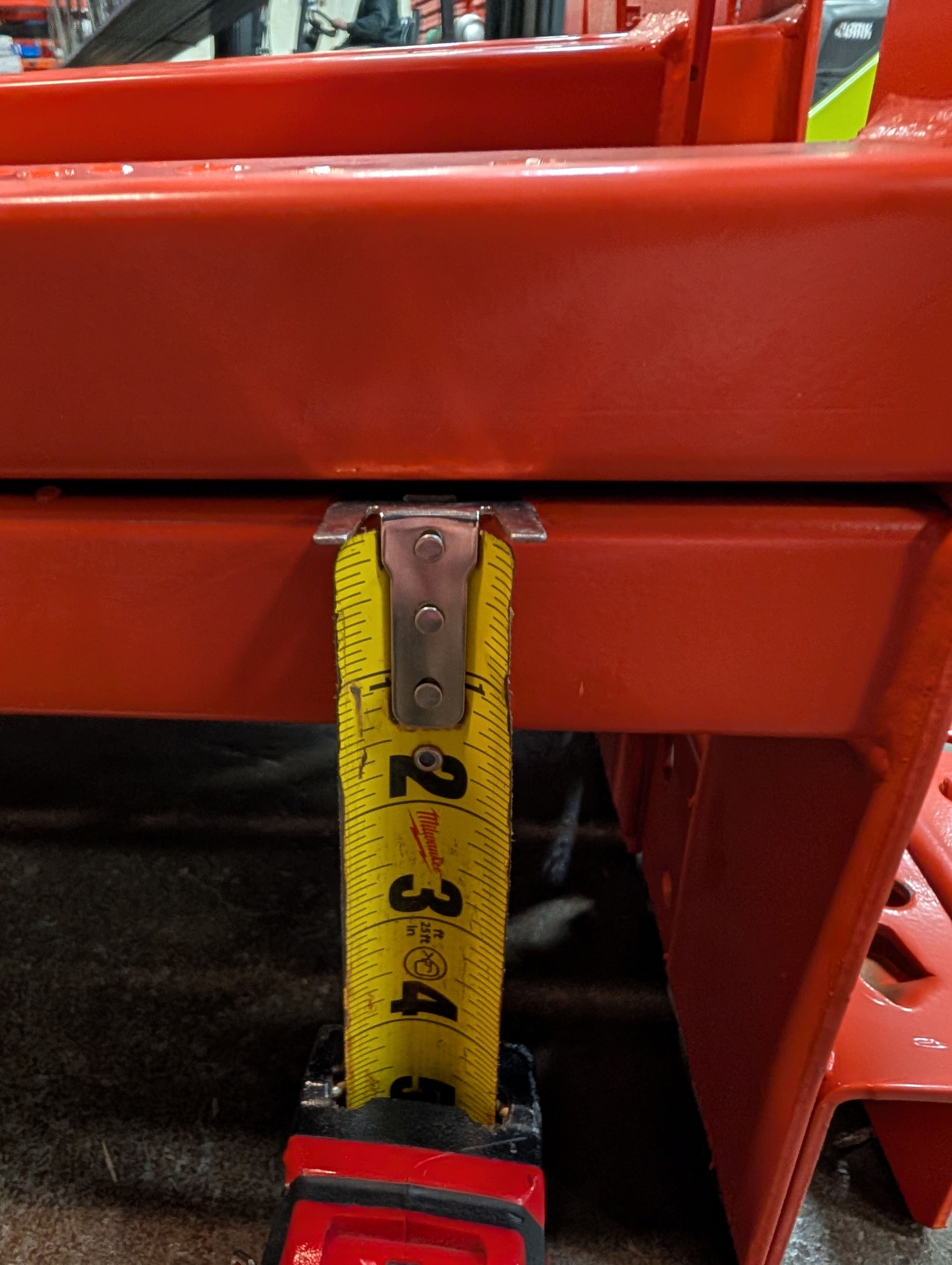 Backstop Beam - 92" x 3" - Teardrop(3" Offset) - Document 5