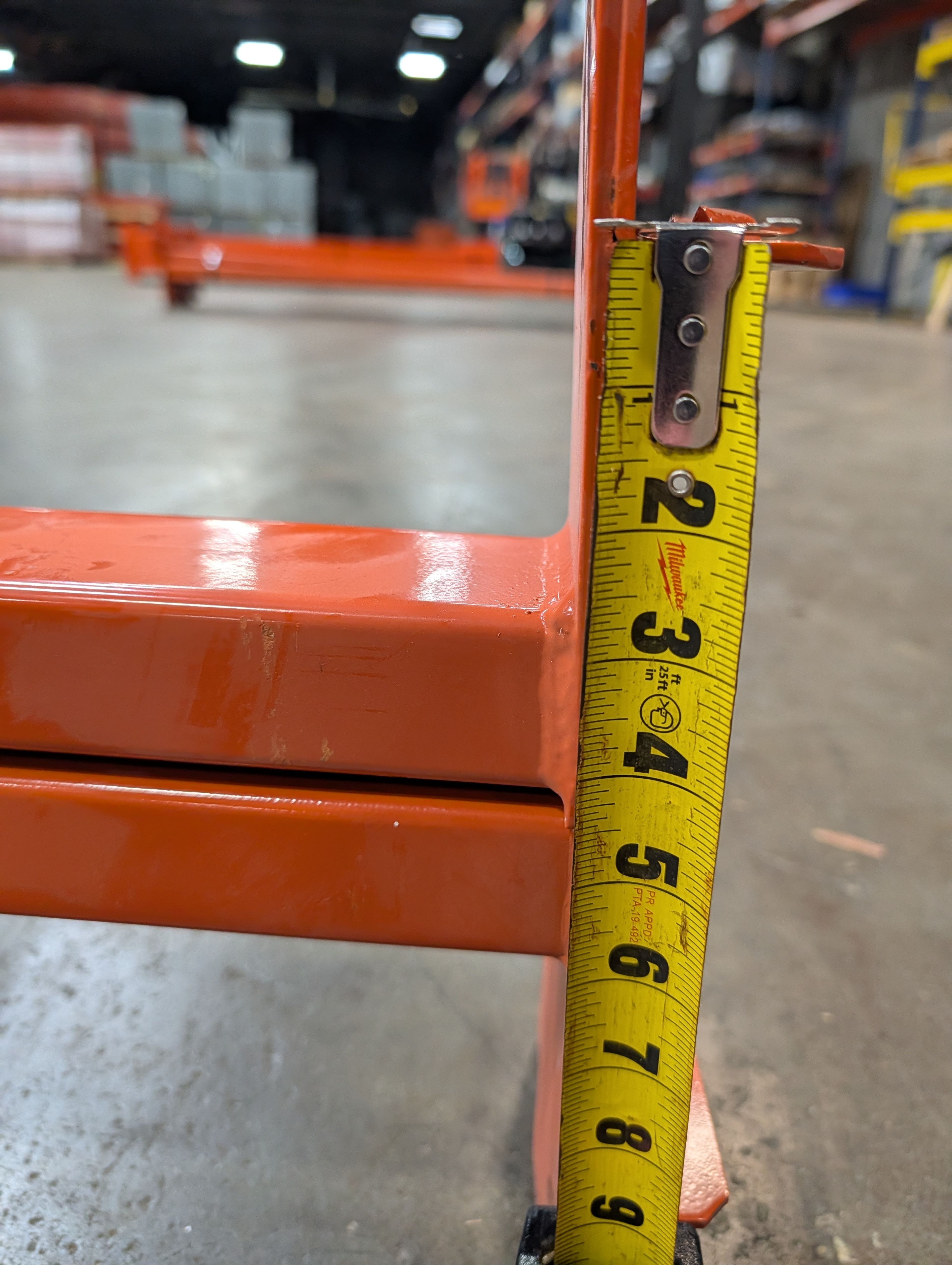 Backstop Beam - 144" x 3" - Teardrop(3" Offset) - Document 6