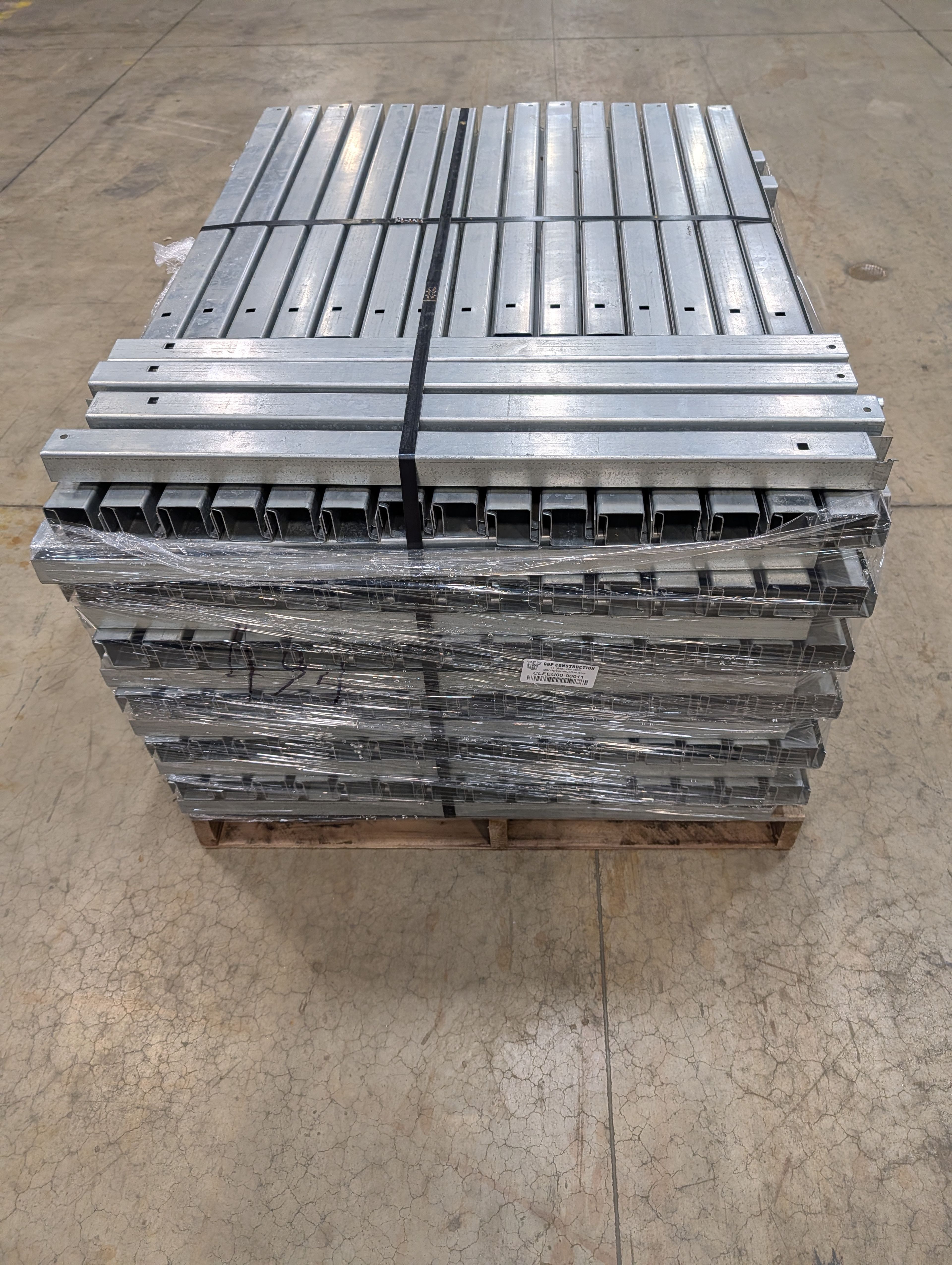 Pallet support Bar - 42" x 2" - Document 1