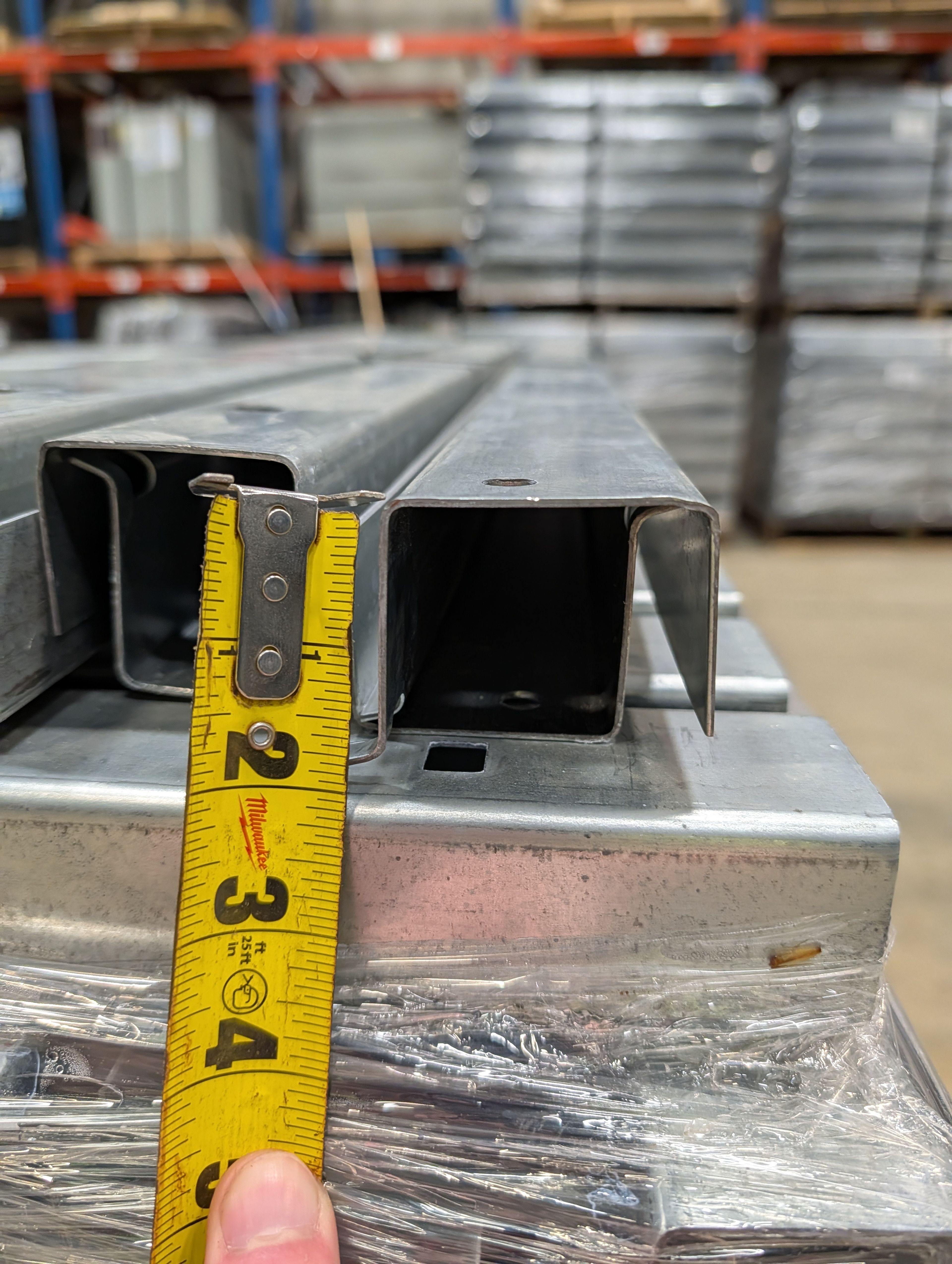 Pallet support Bar - 42" x 2" - Document 7