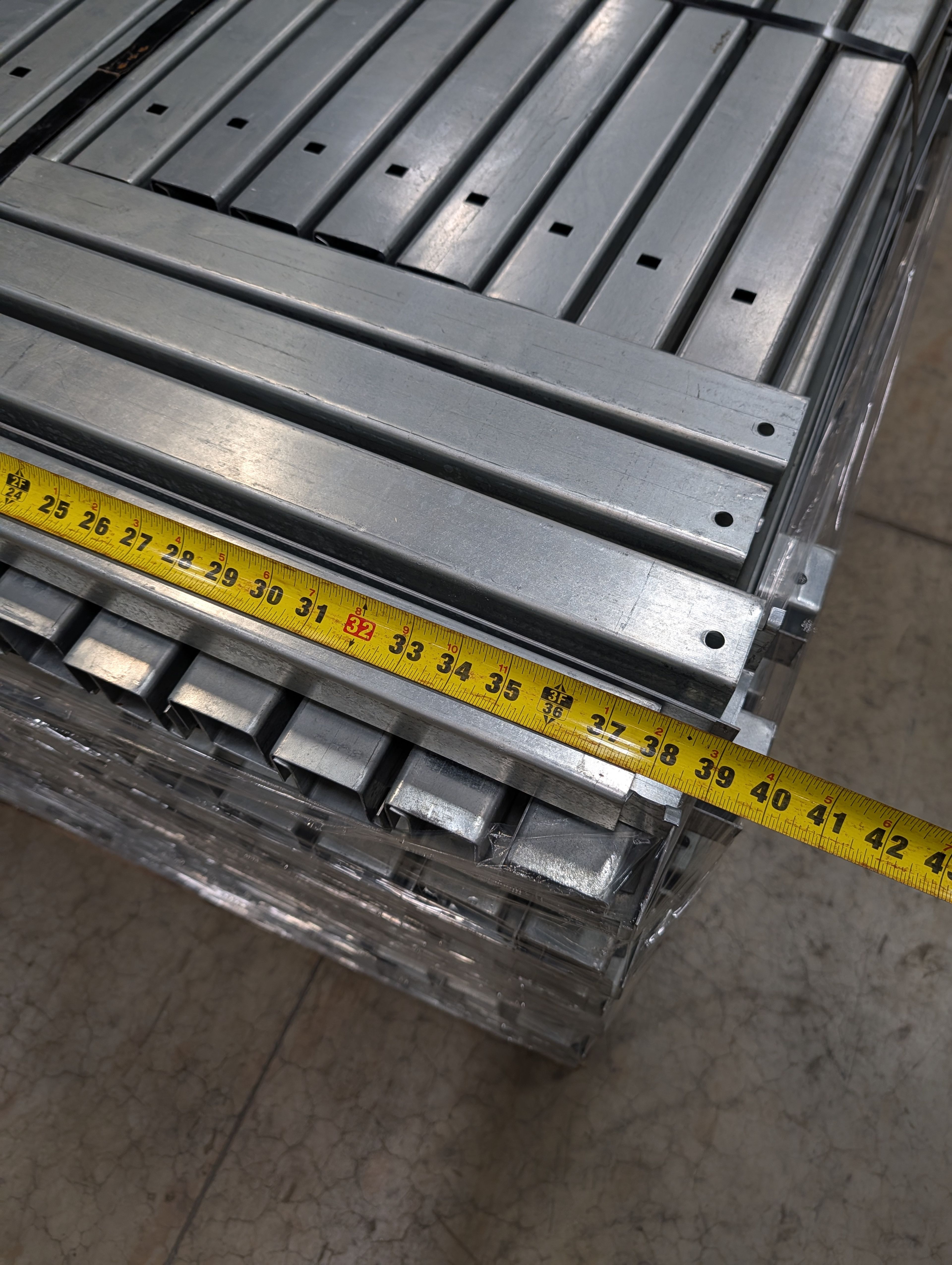 Pallet support Bar - 42" x 2" - Document 4