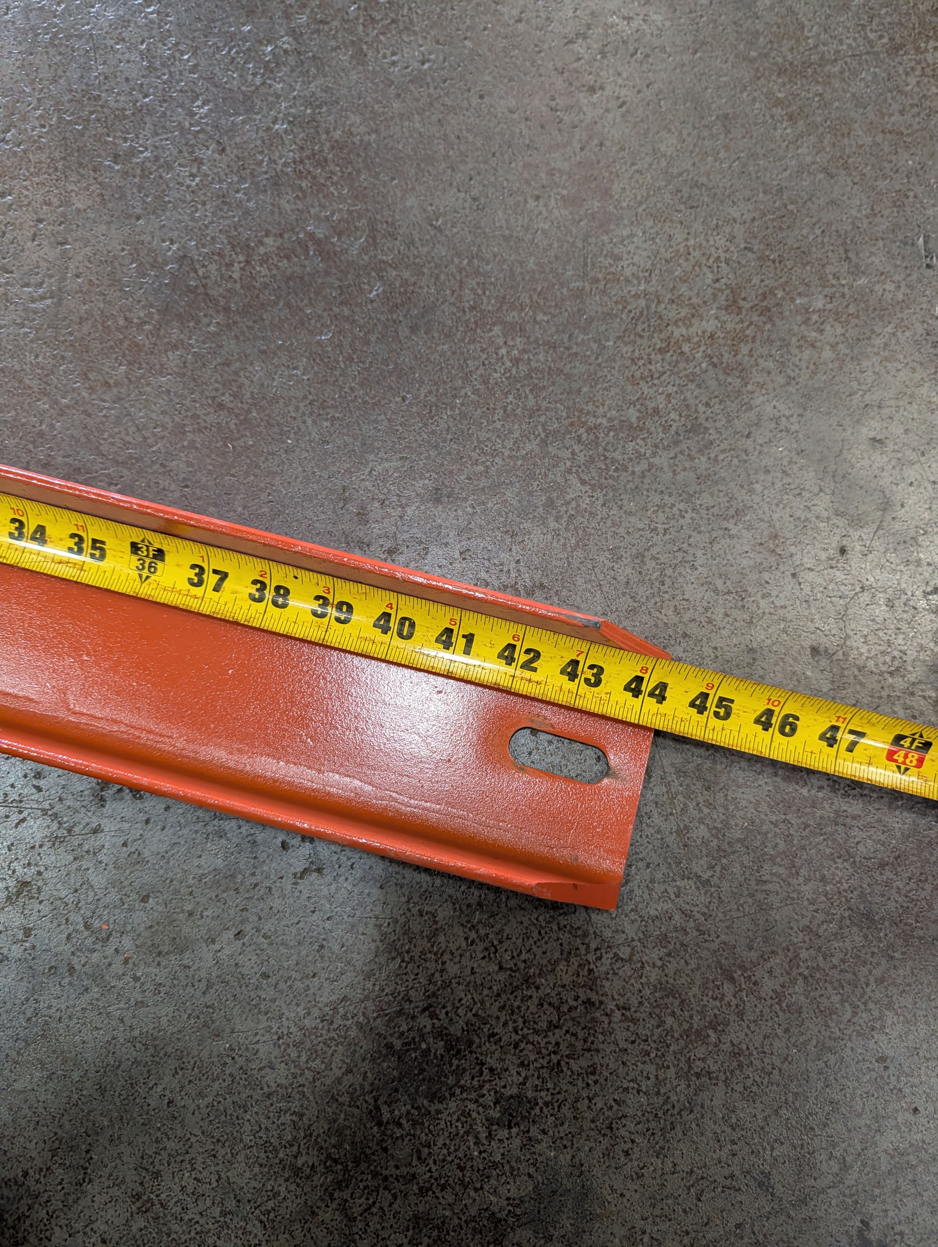 End of Aisle Guard - 44" - Post Protector Mounted  - Document 3