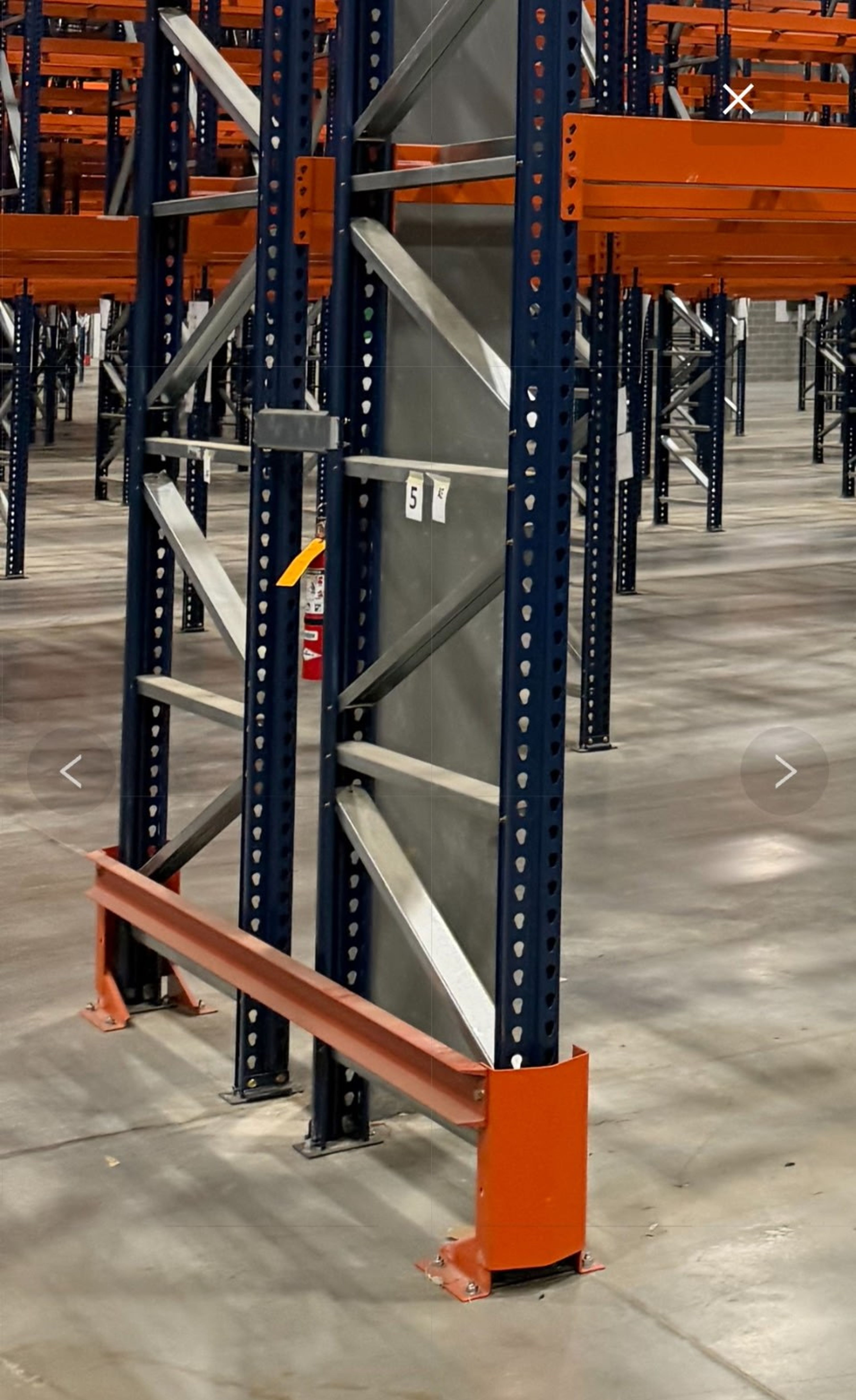 End of Aisle Guard - 98" - Post Protector Mounted - Document 6