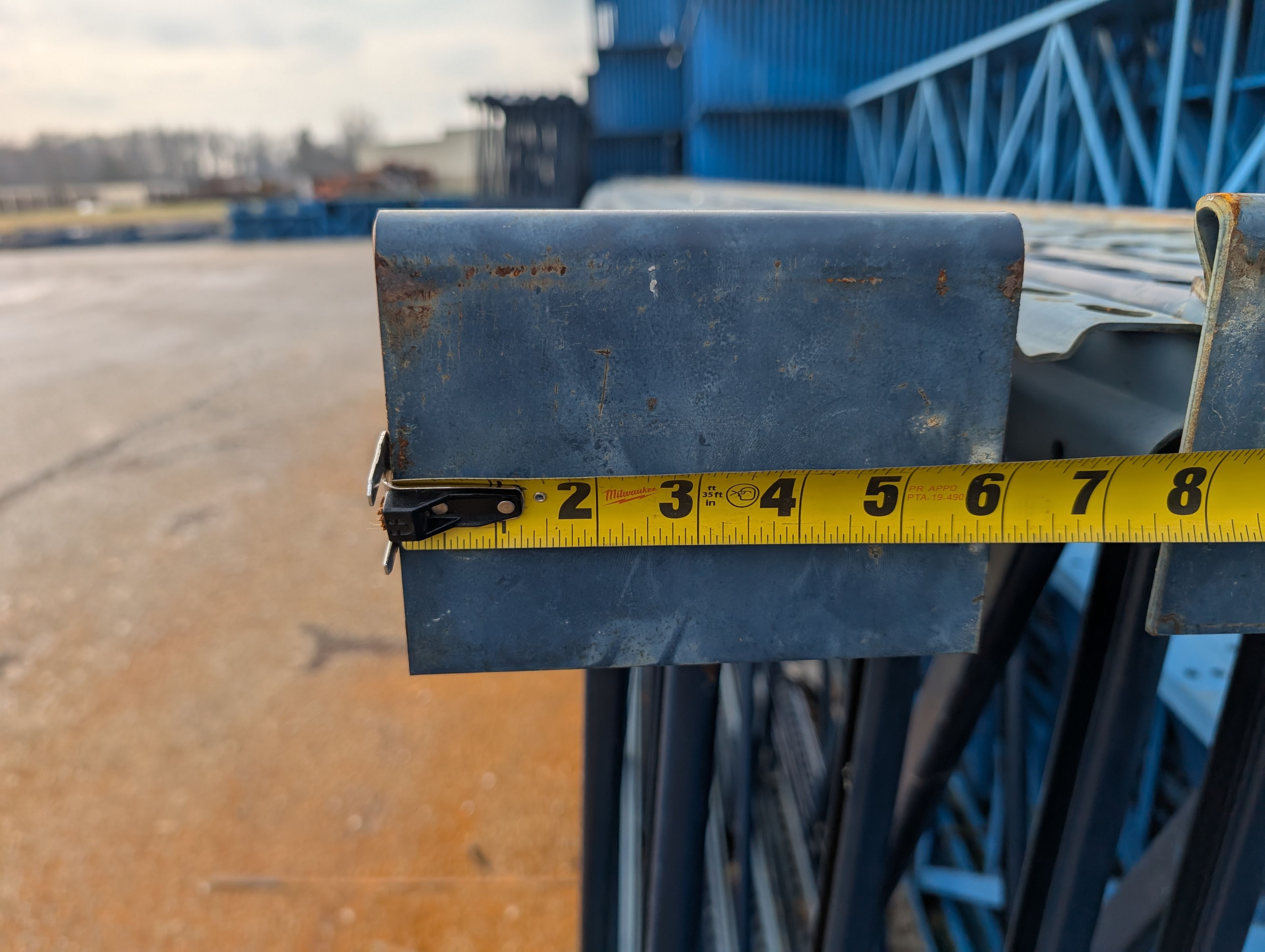 Upright Frame - 60" x 20' - Teardrop - Document 2