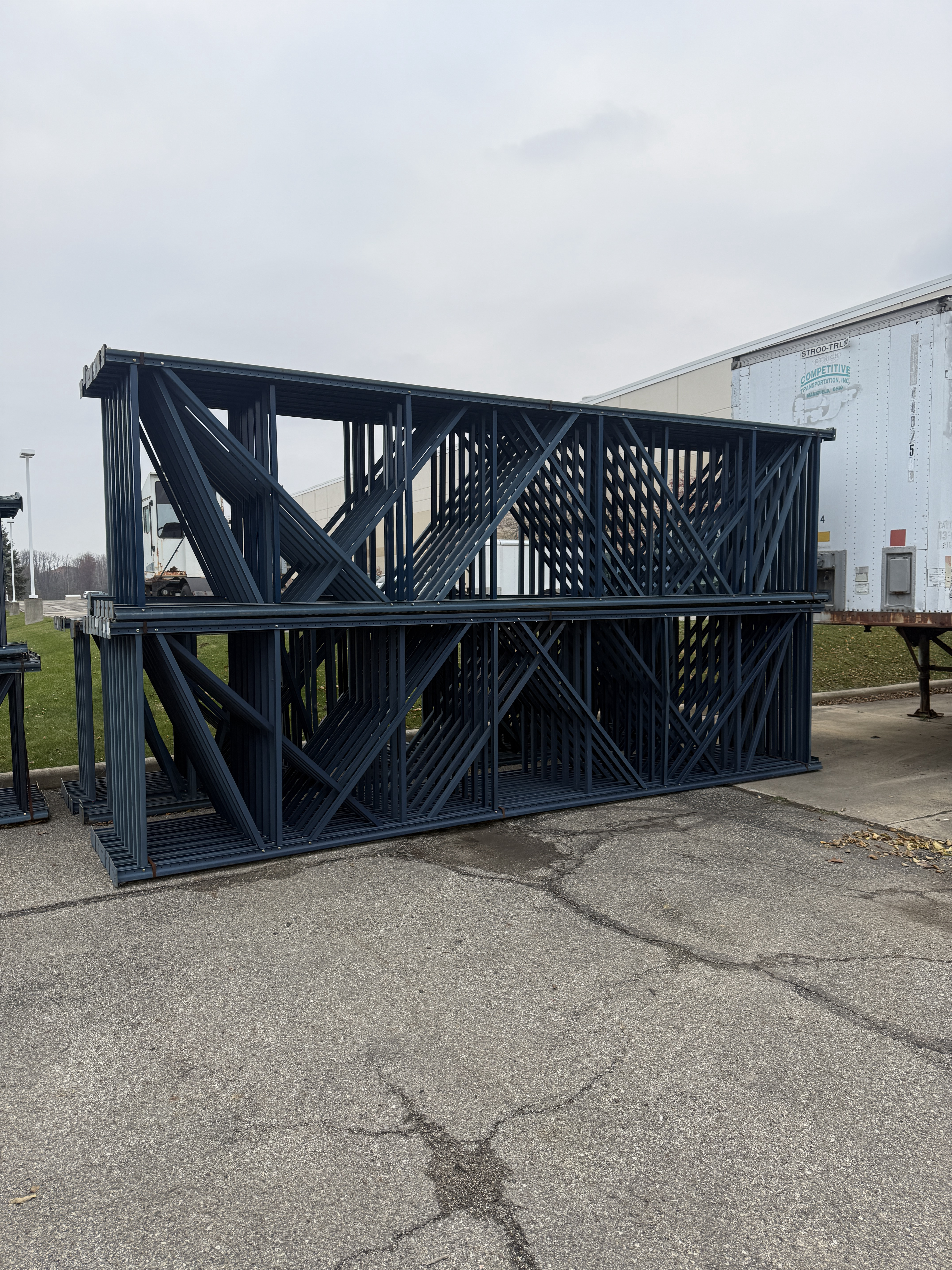 Upright Frame - 60" x 20' - Teardrop