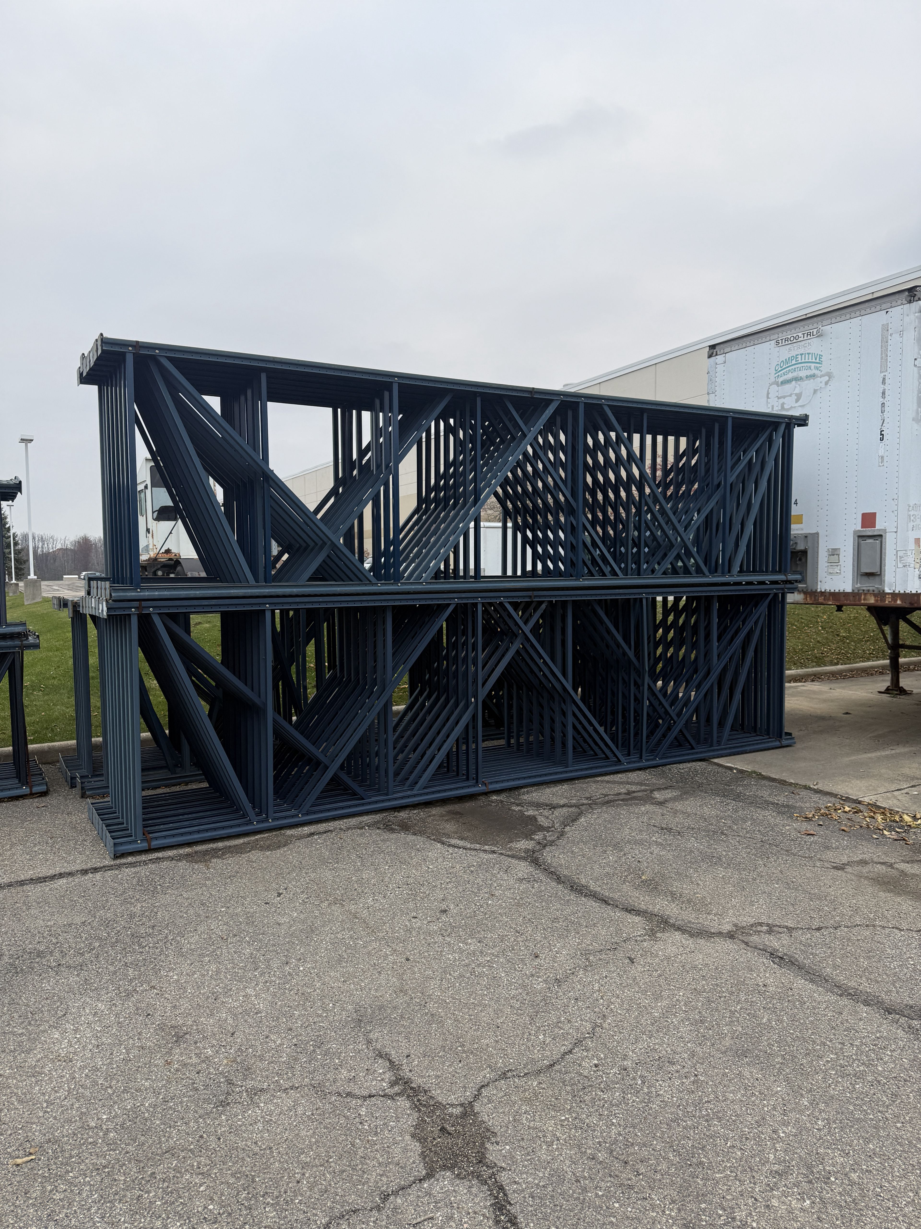 Upright Frame - 60" x 20' - Teardrop