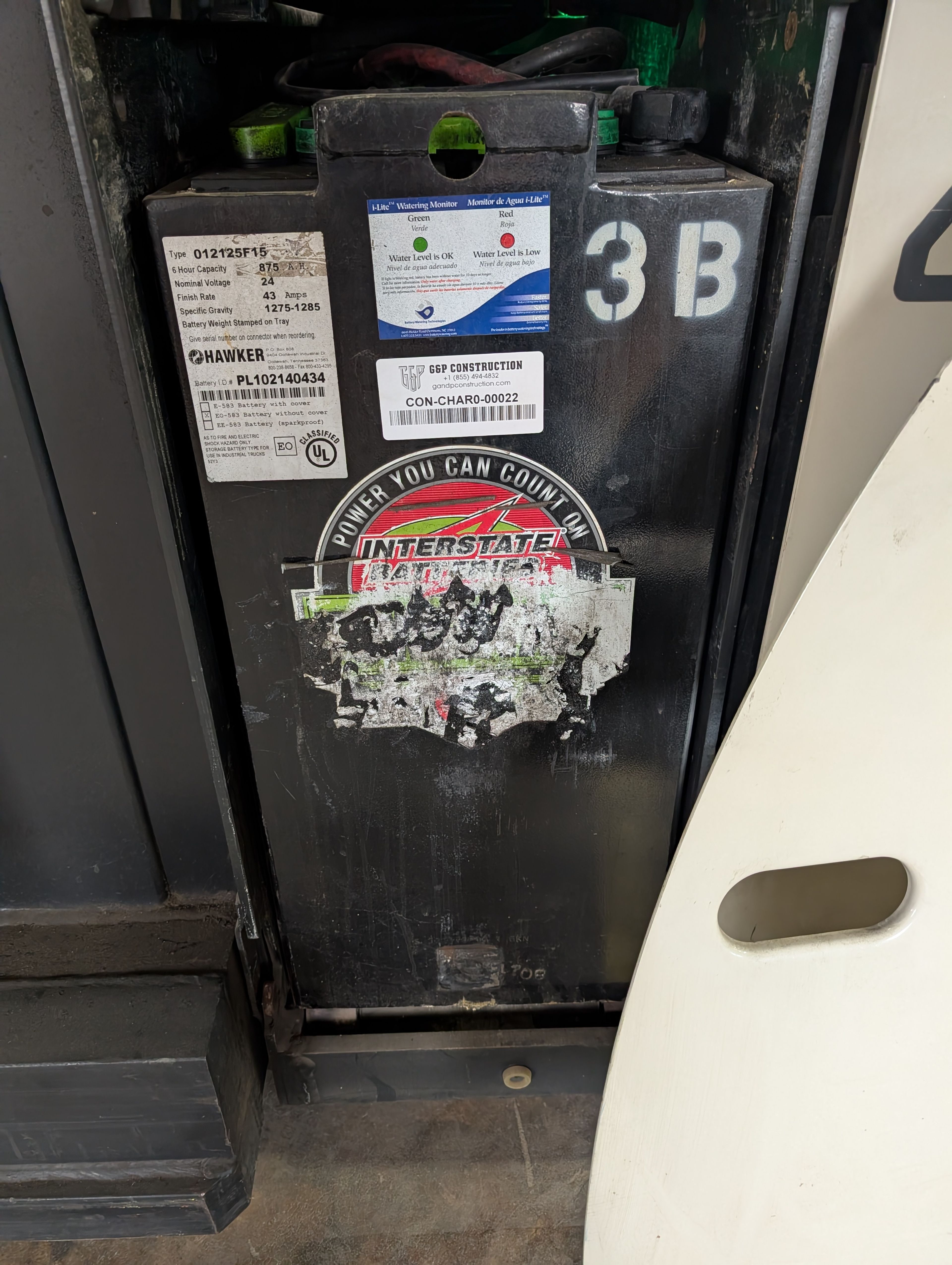 Battery - 24V - Hawker