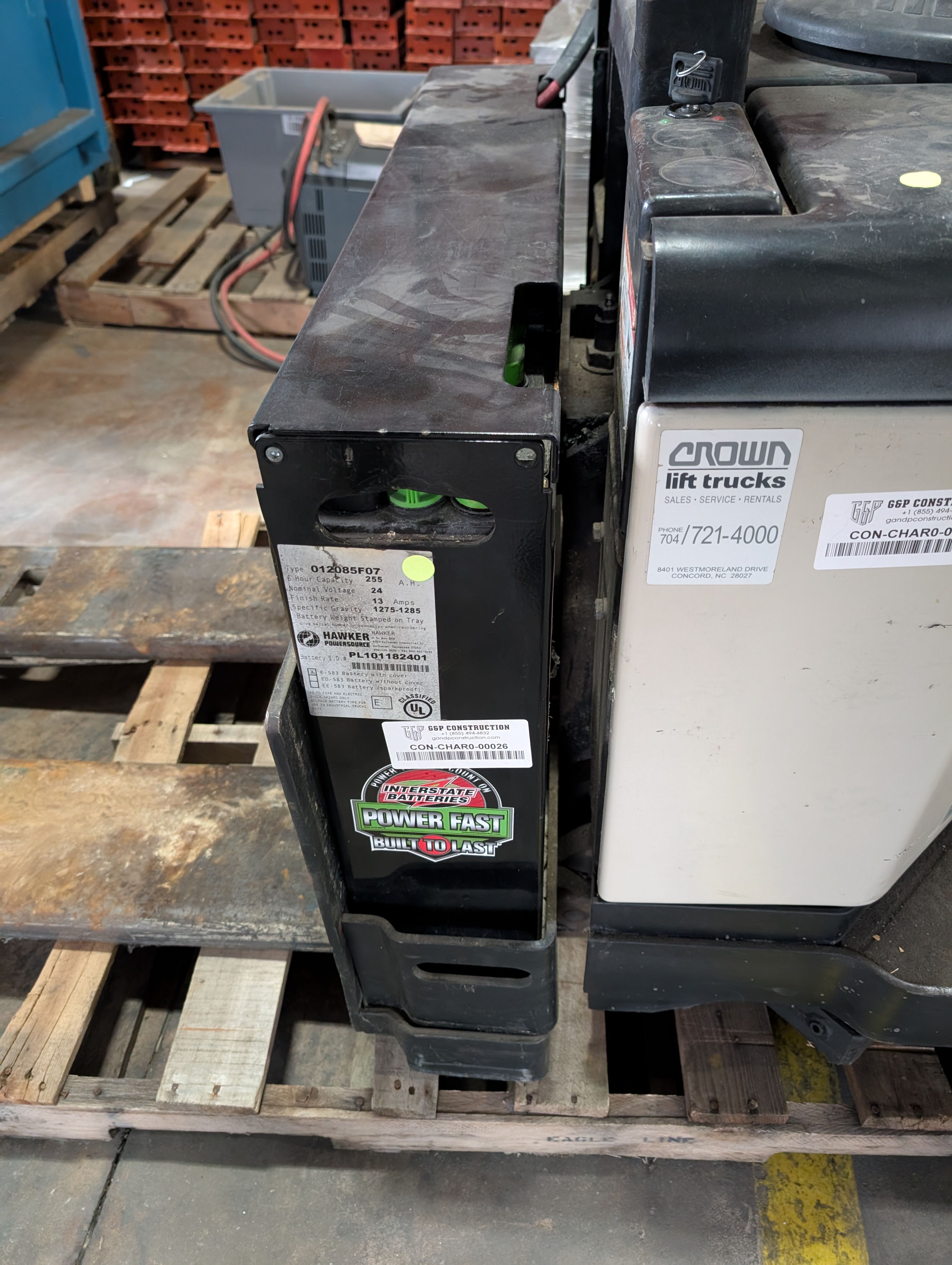 24 Volt Hawker Battery - Document 1