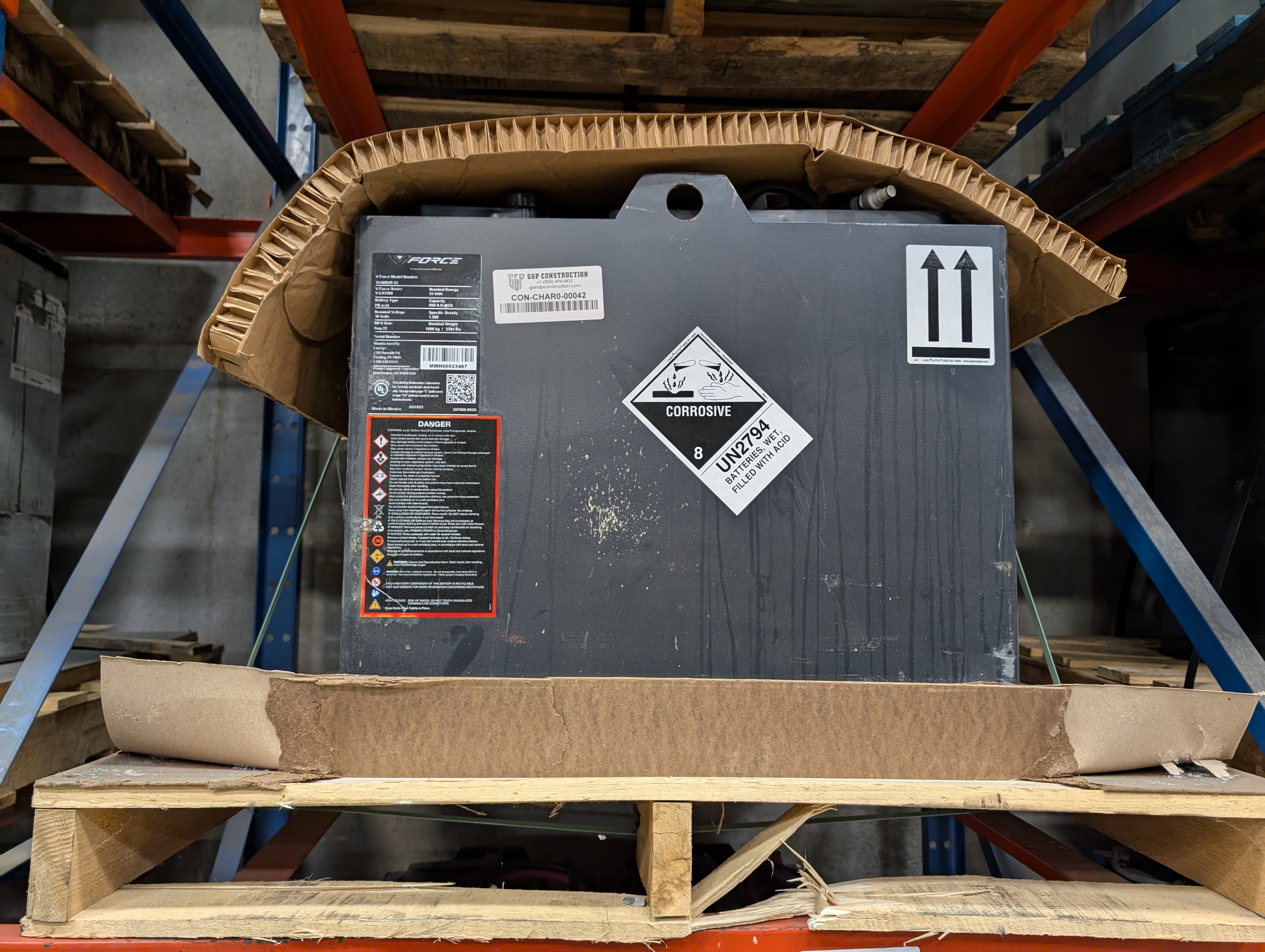 36 Volt Hawker Battery