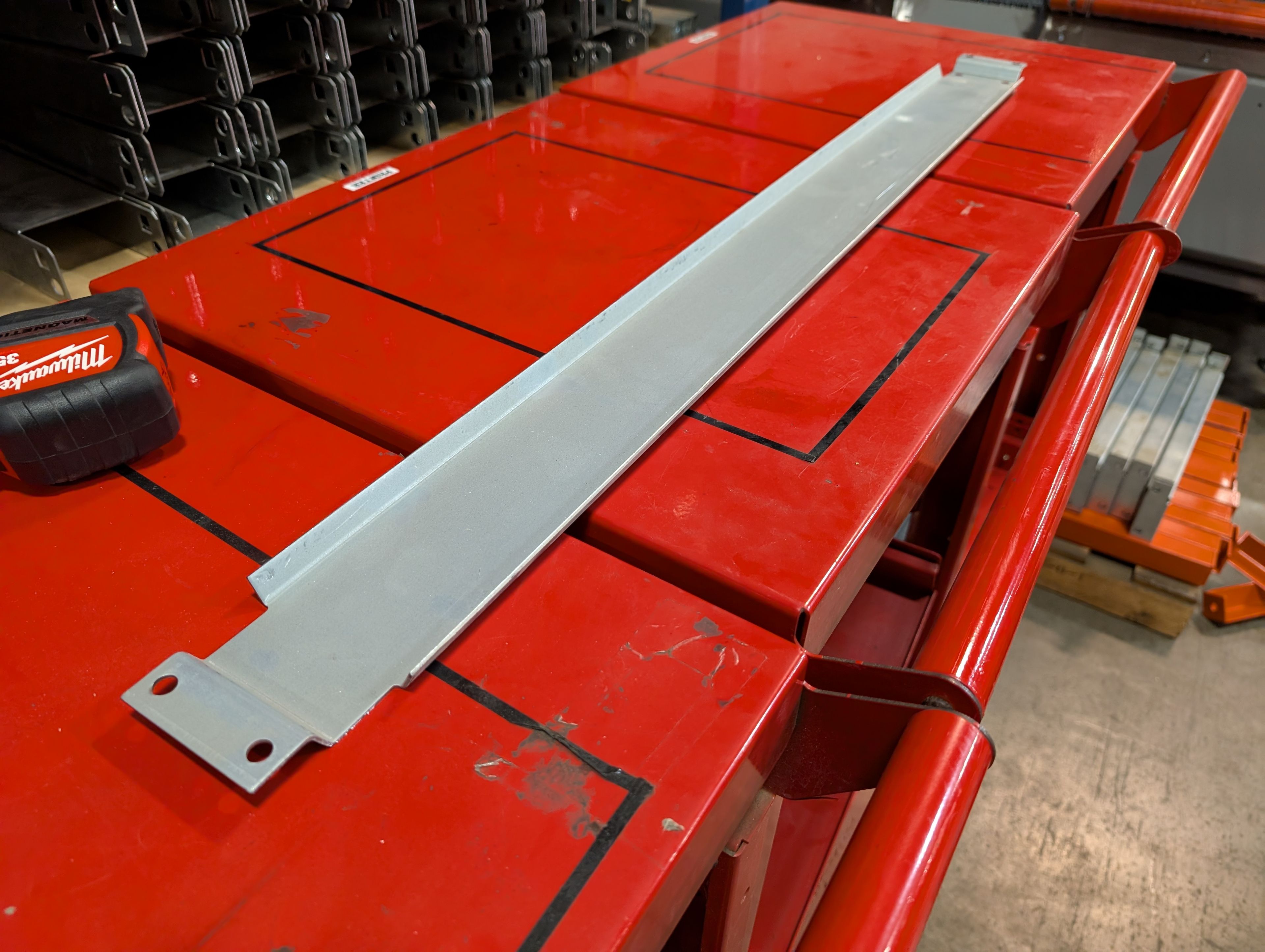 Row Spacer - 36" x 3" - Document 1