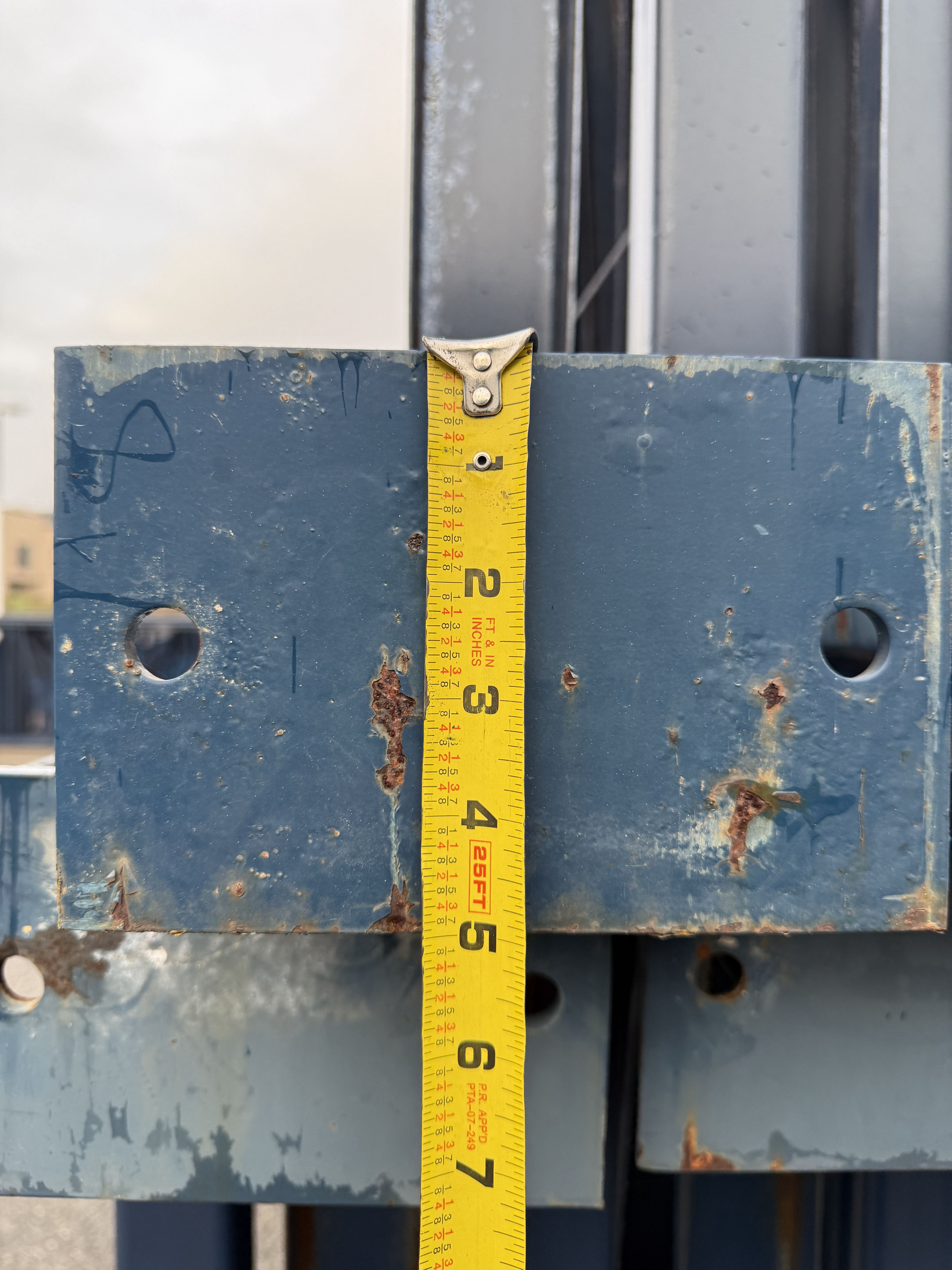 Upright Frame -60" x 20' - Teardrop - Document 9