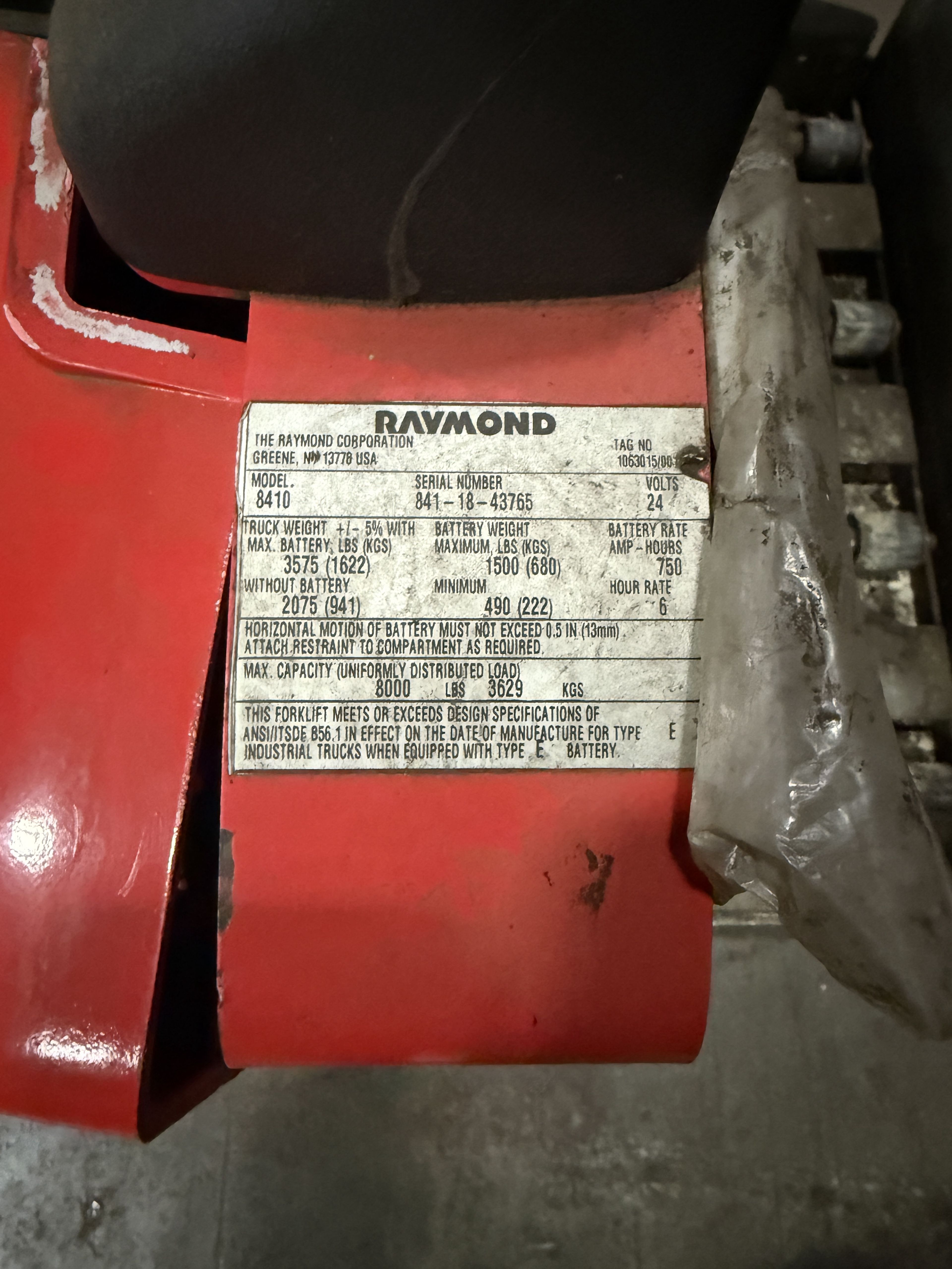 Raymond Walkie Rider Triple P - Document 5